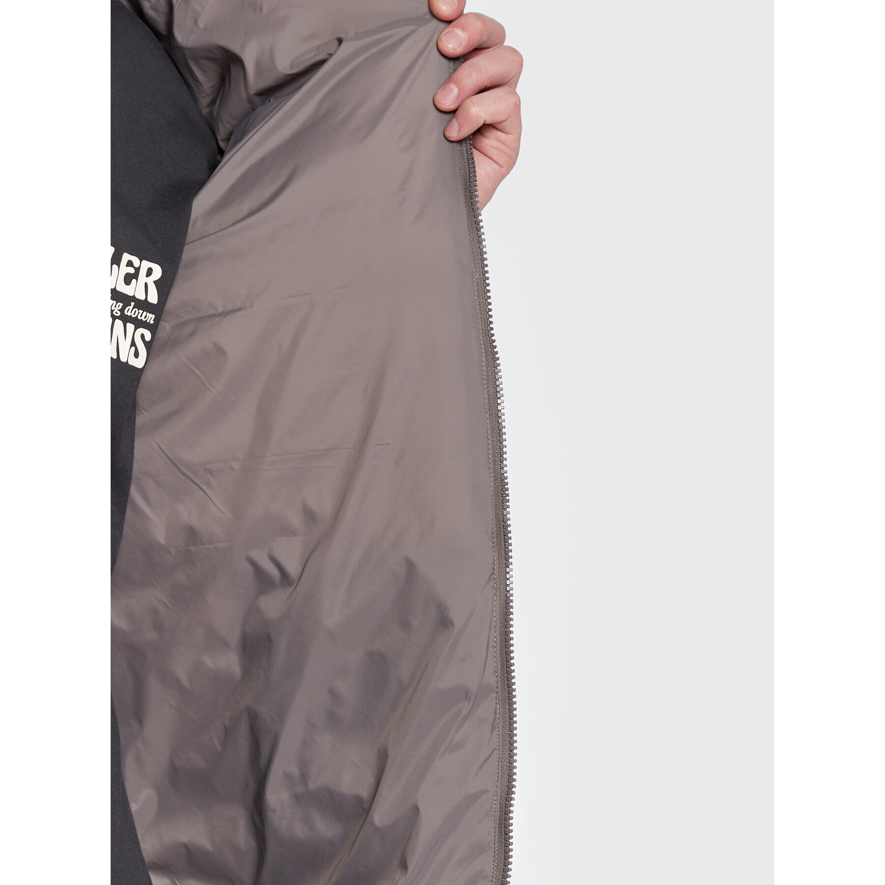 Wrangler Пухено яке W4B1WA100 112319309 Черен Regular Fit - Pepit.bg