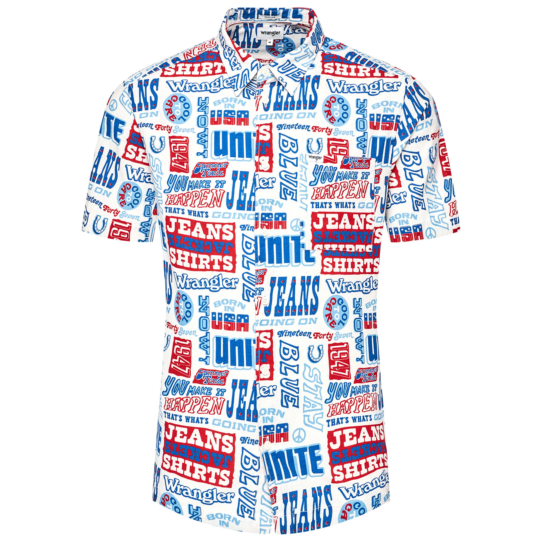 Wrangler Риза W5J47S18E Цветен Regular Fit - Pepit.bg