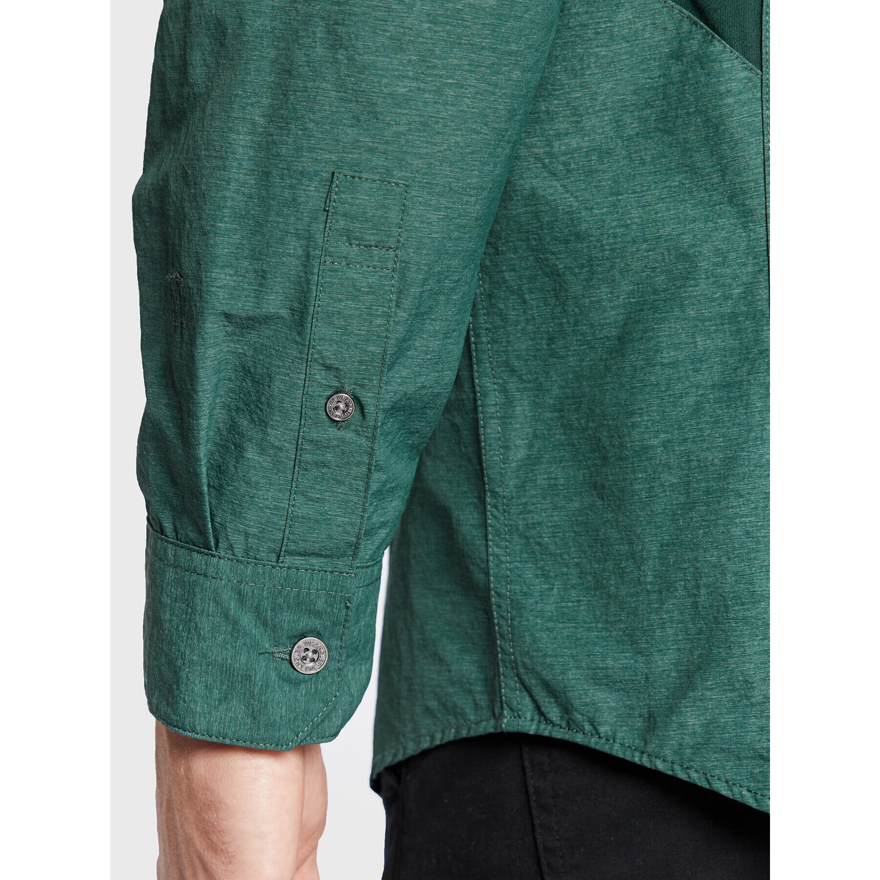 Wrangler Риза WA5BEHG50 112324305 Зелен Regular Fit - Pepit.bg