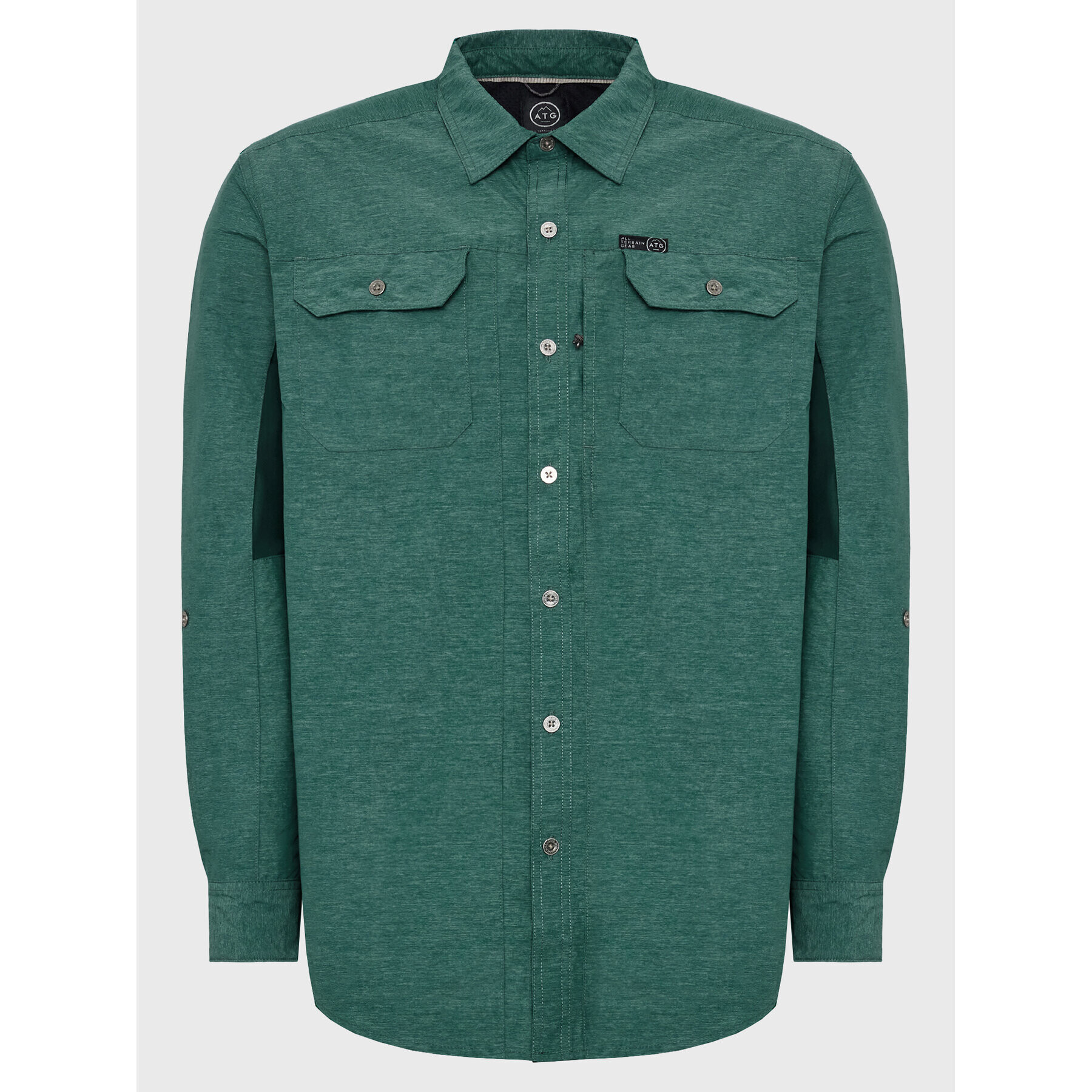 Wrangler Риза WA5BEHG50 112324305 Зелен Regular Fit - Pepit.bg