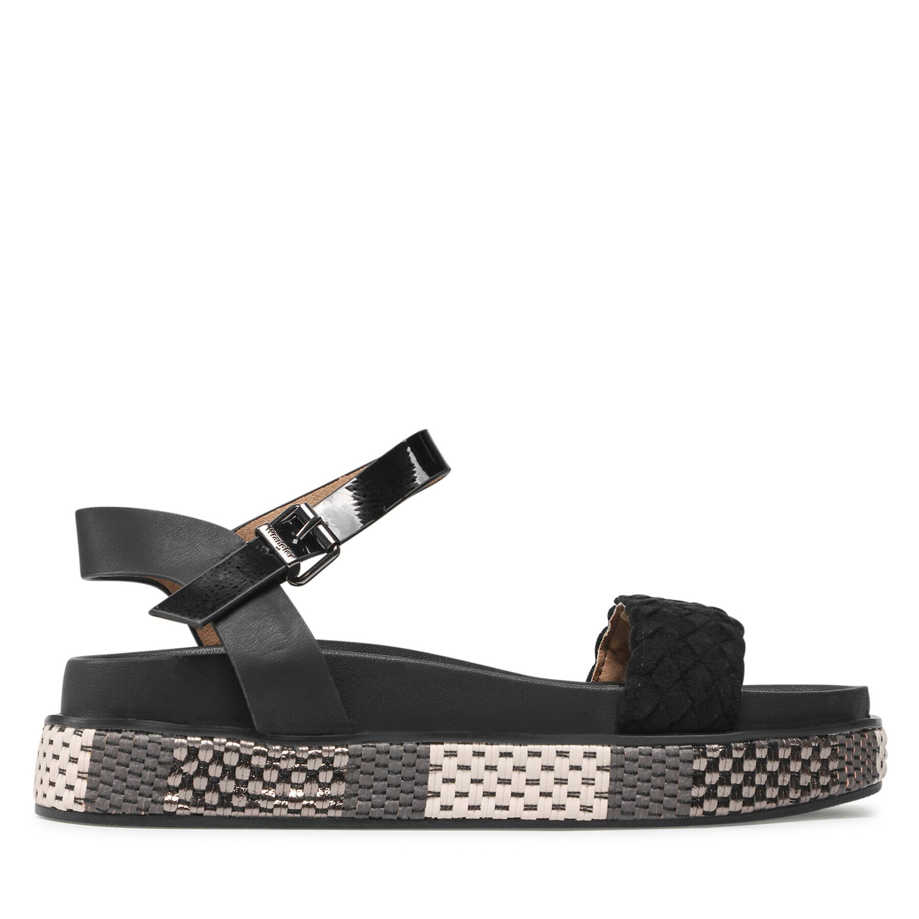 Wrangler Сандали Amaya Woven WL21661A Черен - Pepit.bg
