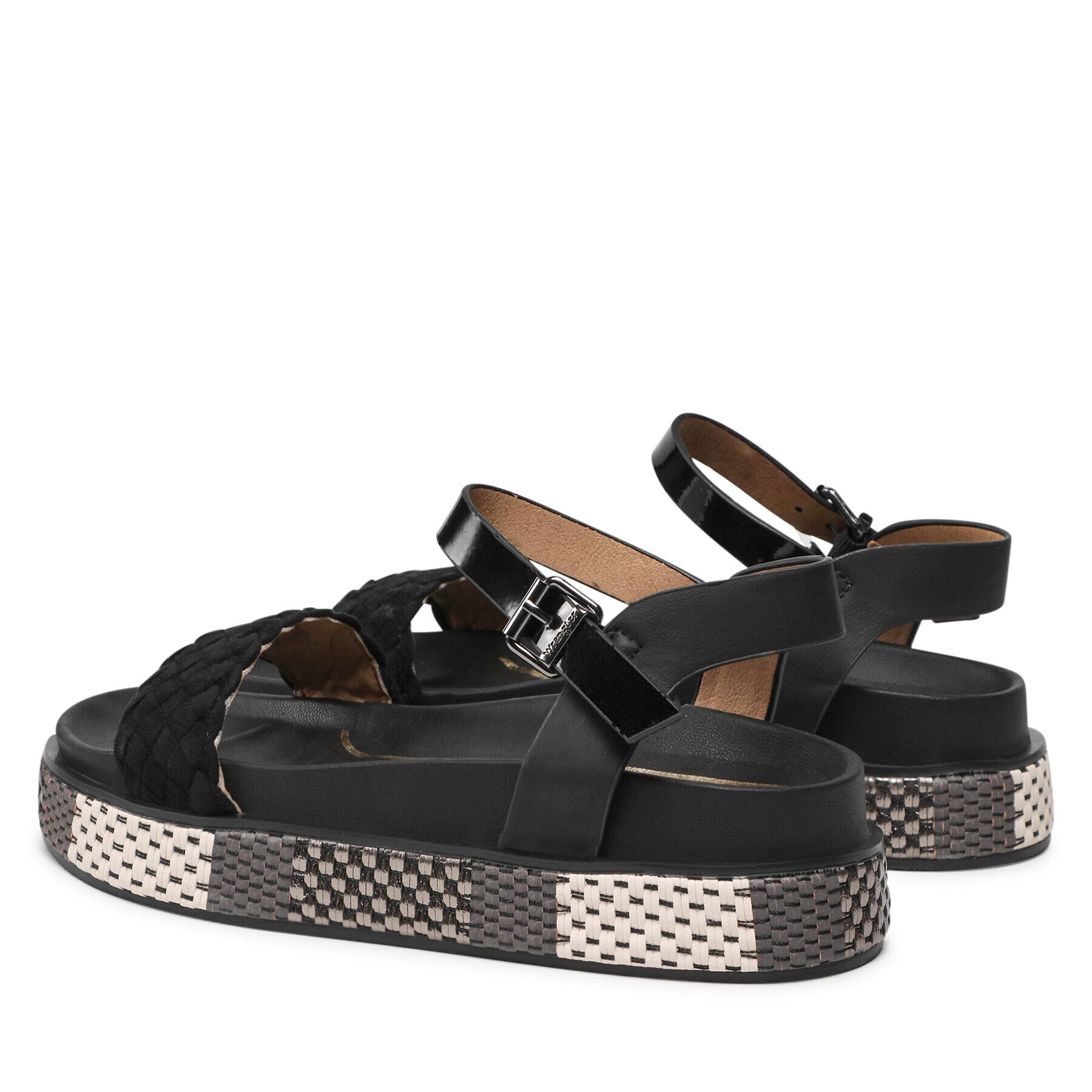 Wrangler Сандали Amaya Woven WL21661A Черен - Pepit.bg