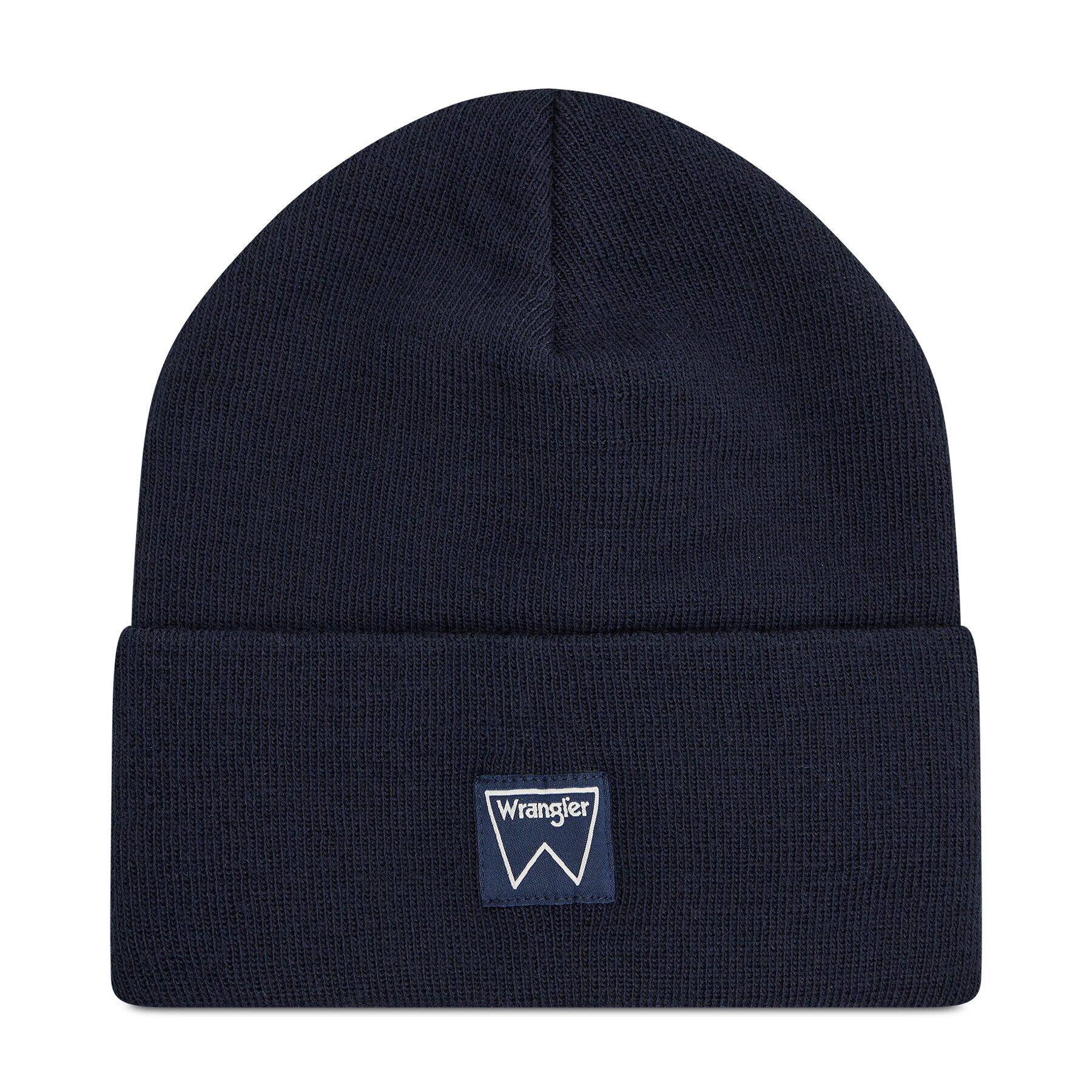 Wrangler Шапка Basic Beanie W0U0UHX38 Тъмносин - Pepit.bg