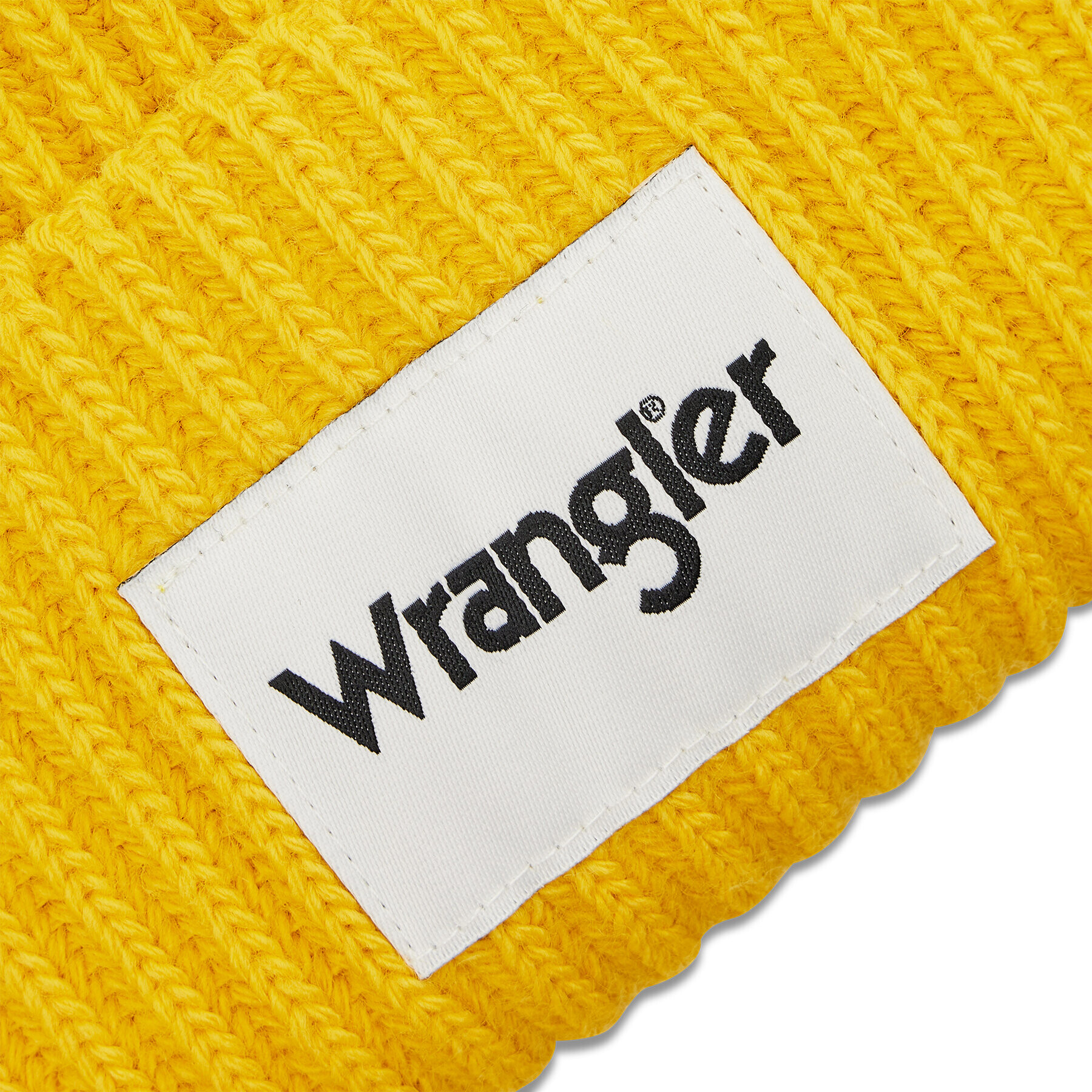 Wrangler Шапка Rib Beanie 112321917 Жълт - Pepit.bg