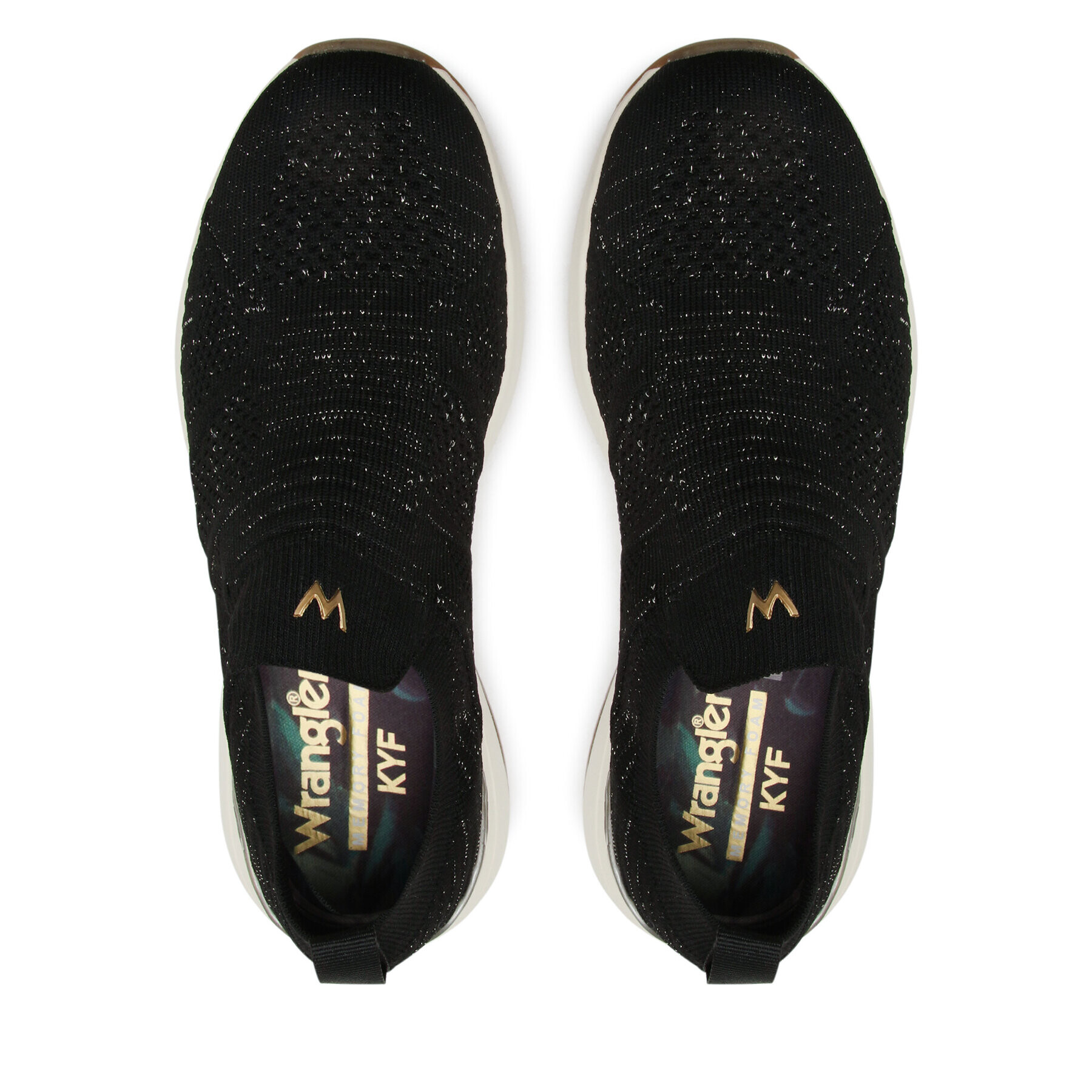 Wrangler Сникърси Dahlia Slip On WL31660A Черен - Pepit.bg