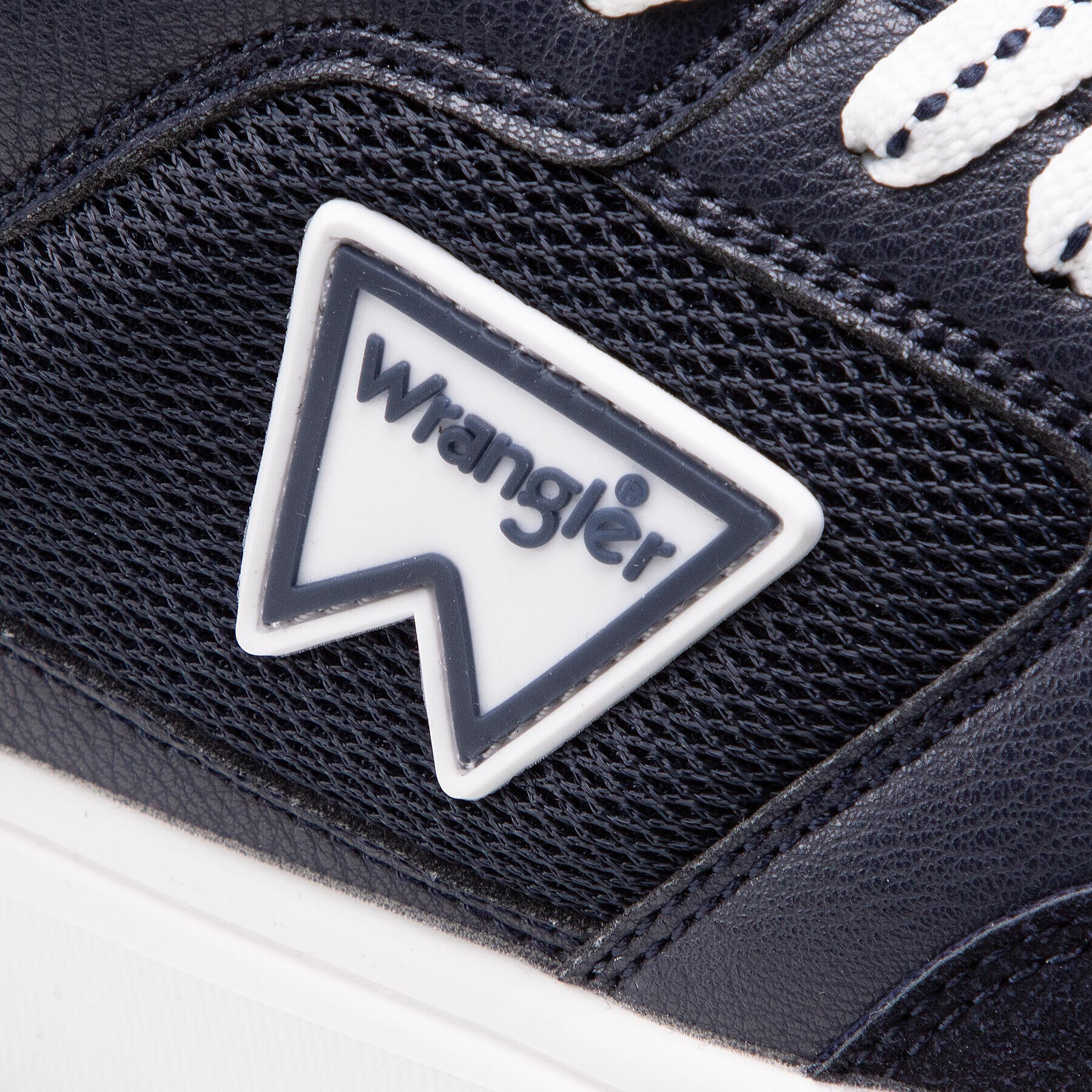 Wrangler Сникърси Davis Basket WM11021A Тъмносин - Pepit.bg