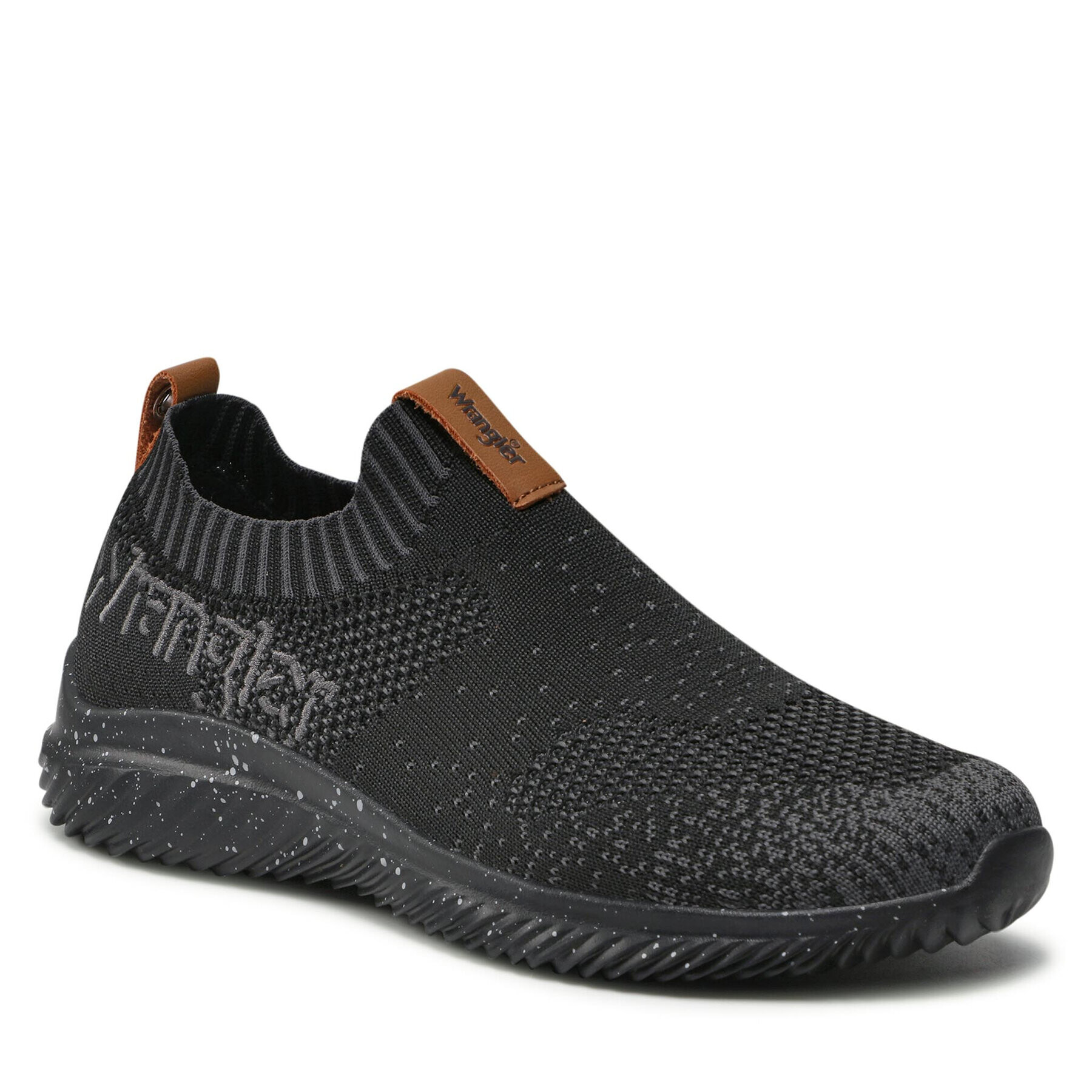 Wrangler Сникърси Freesbee Slip On WL21581A Черен - Pepit.bg