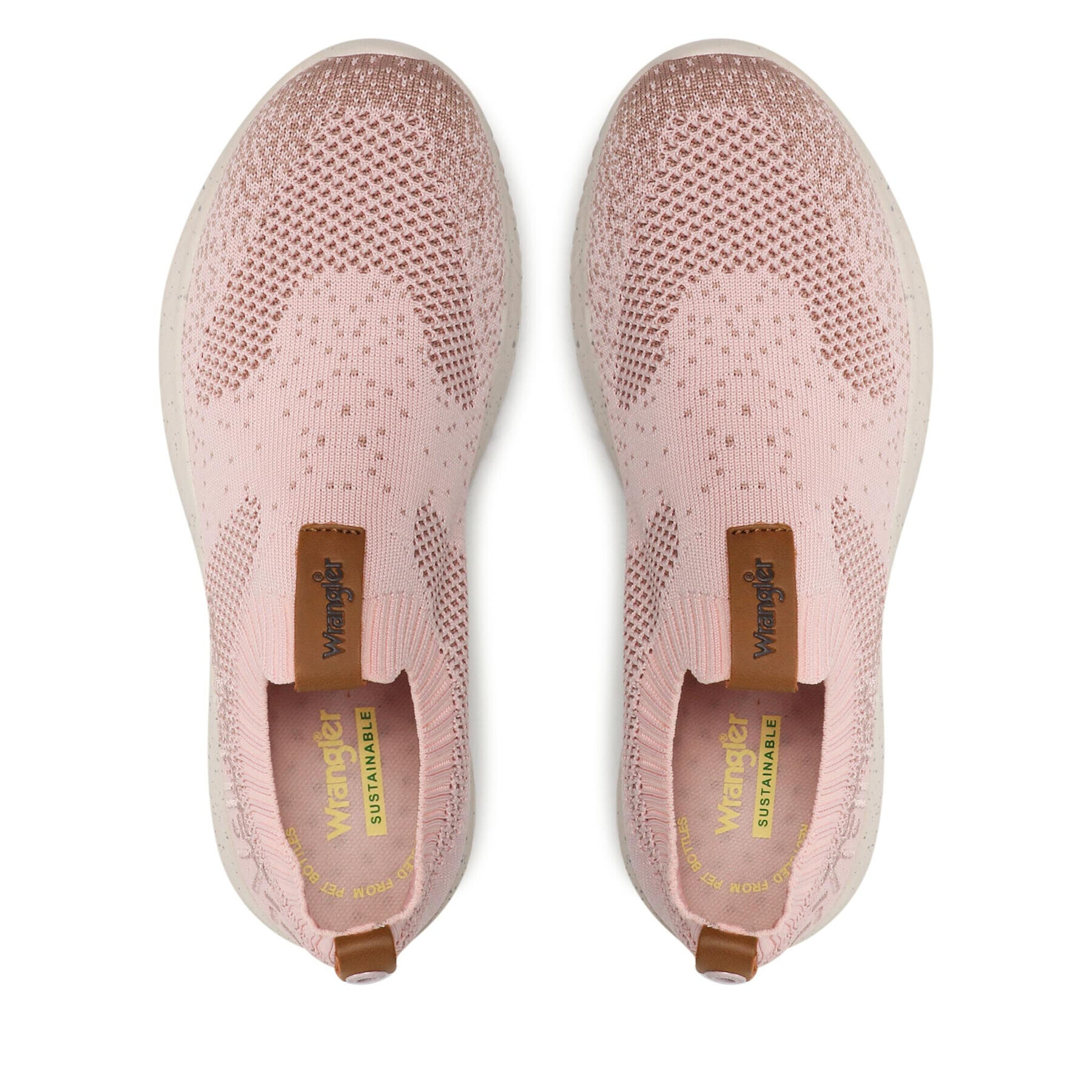 Wrangler Сникърси Freesbee Slip On WL21581A Розов - Pepit.bg