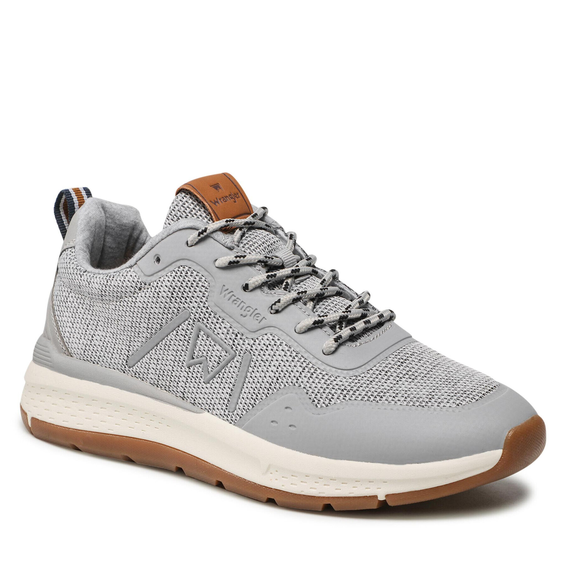 Wrangler Сникърси Pioneer Knit WM21110A Сив - Pepit.bg