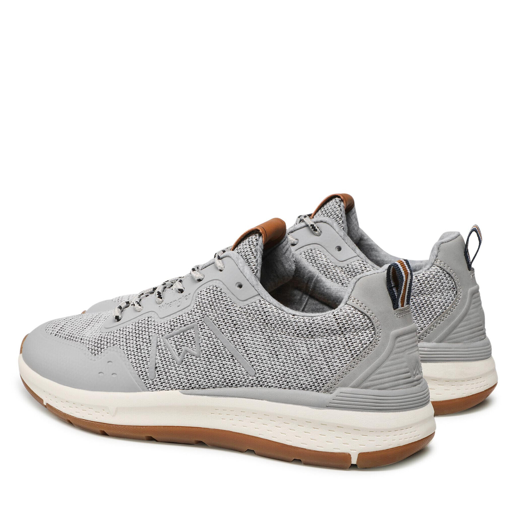 Wrangler Сникърси Pioneer Knit WM21110A Сив - Pepit.bg