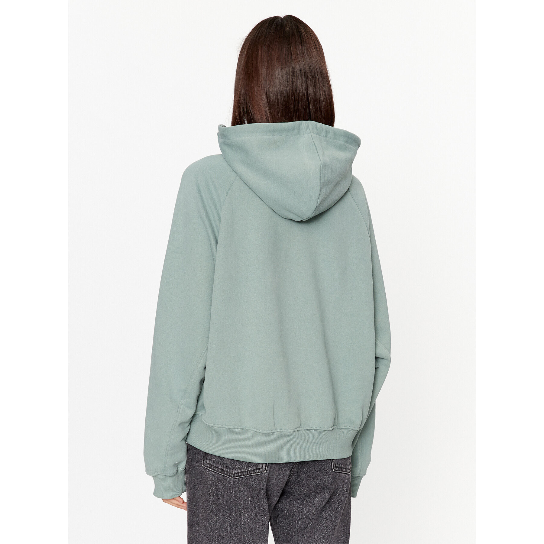 Wrangler Суитшърт 112343095 Зелен Relaxed Fit - Pepit.bg