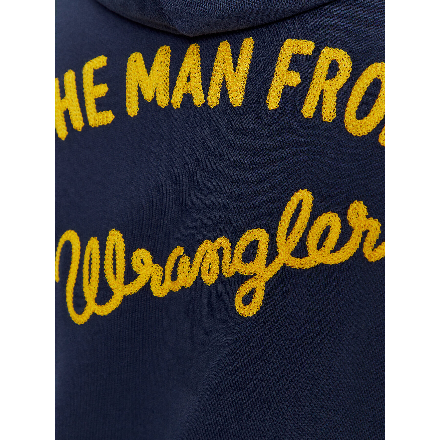 Wrangler Суитшърт Logo 112341241 Тъмносин Relaxed Fit - Pepit.bg