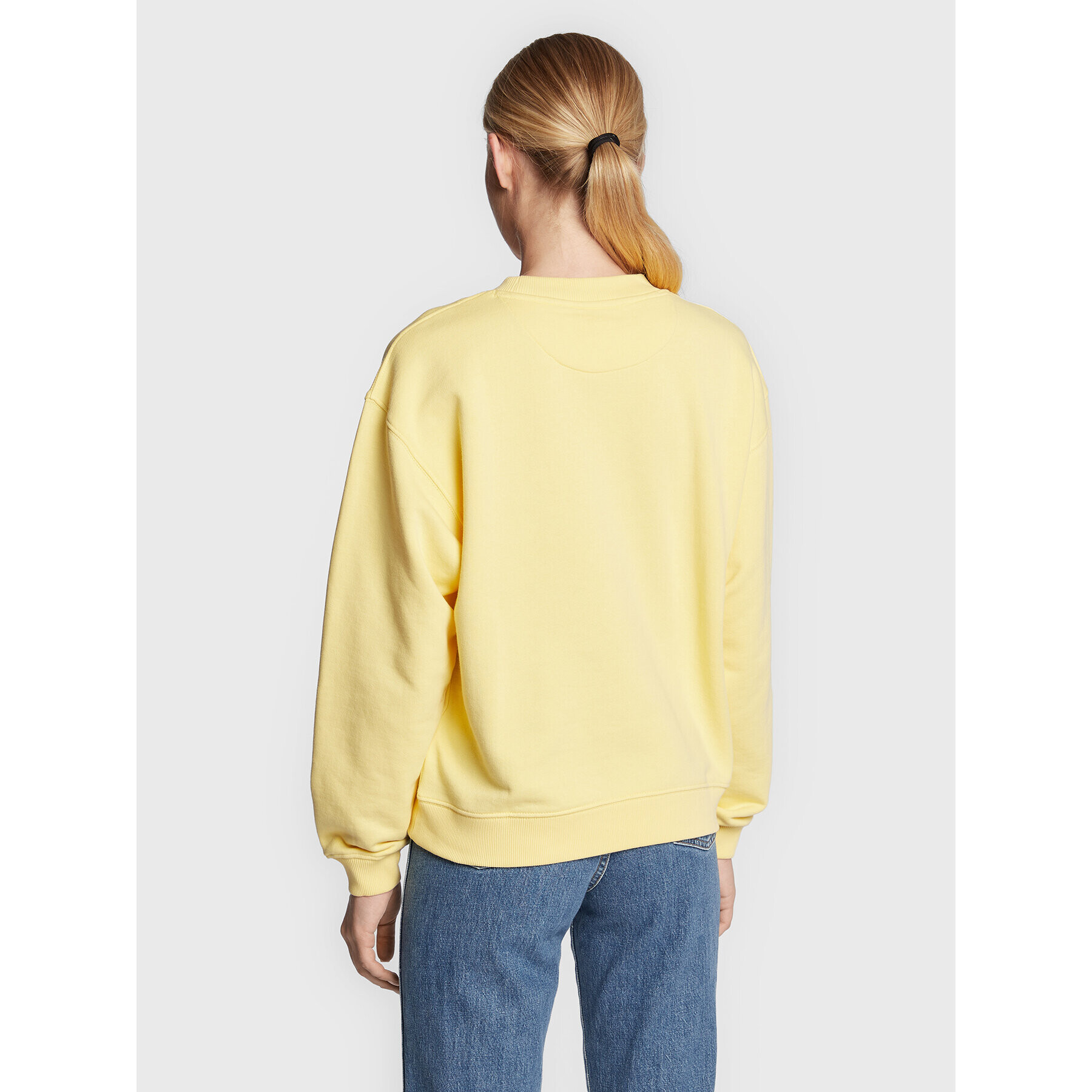 Wrangler Суитшърт Retro W6N0HAY19 Жълт Regular Fit - Pepit.bg