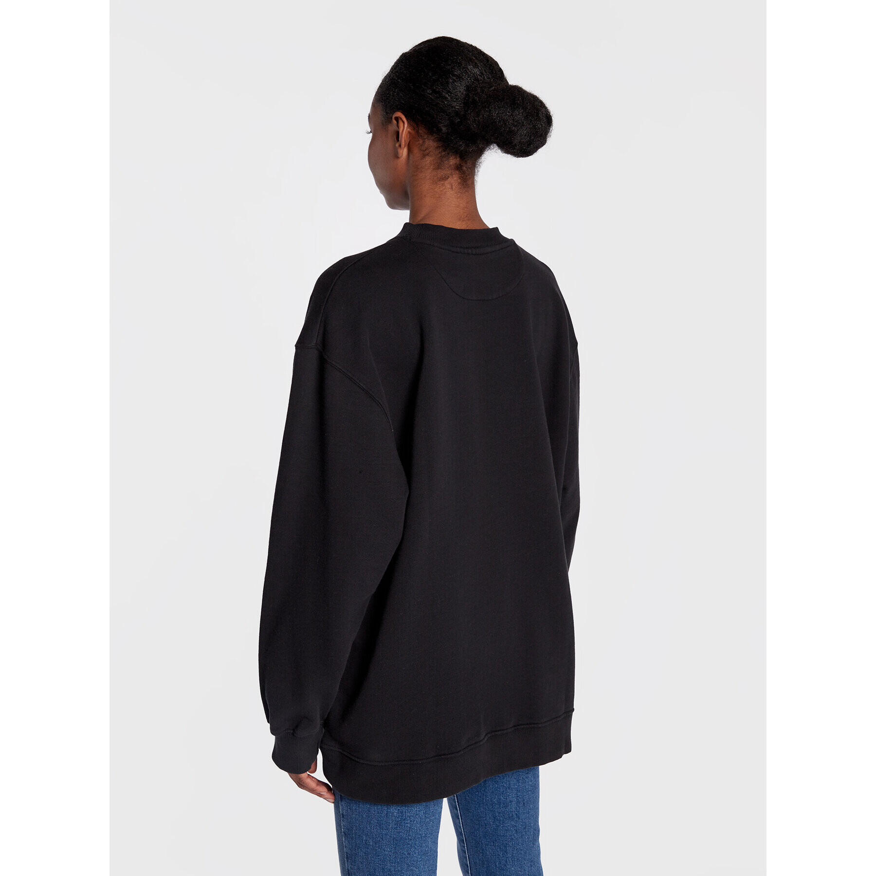 Wrangler Суитшърт W6S9IGXV6 112320766 Черен Oversize - Pepit.bg