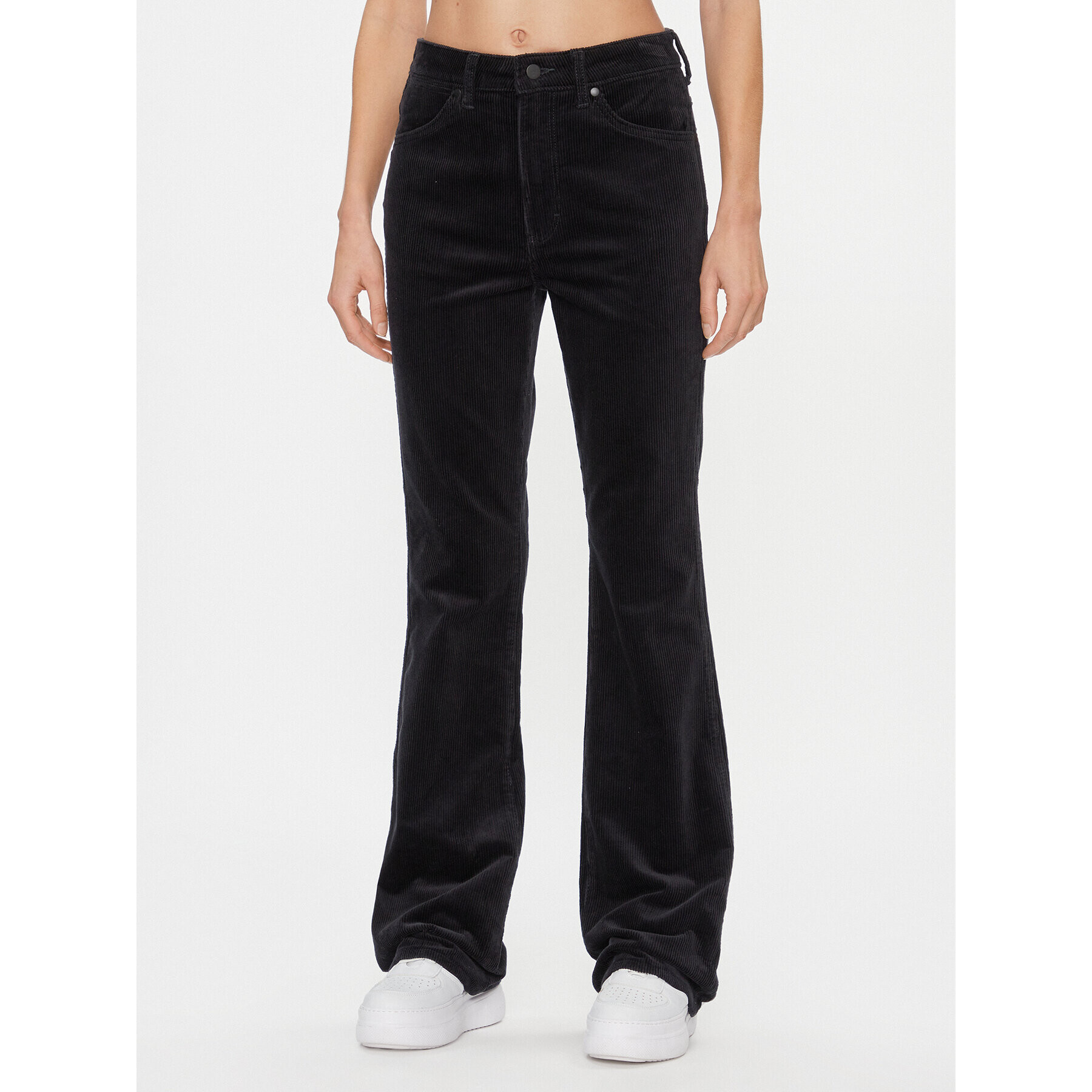 Wrangler Текстилни панталони Westward 112144786 Черен Bootcut Fit - Pepit.bg