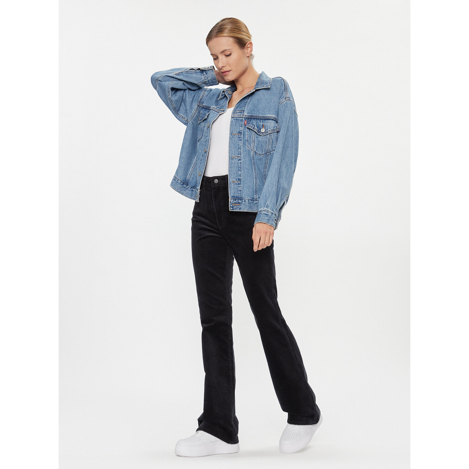 Wrangler Текстилни панталони Westward 112144786 Черен Bootcut Fit - Pepit.bg