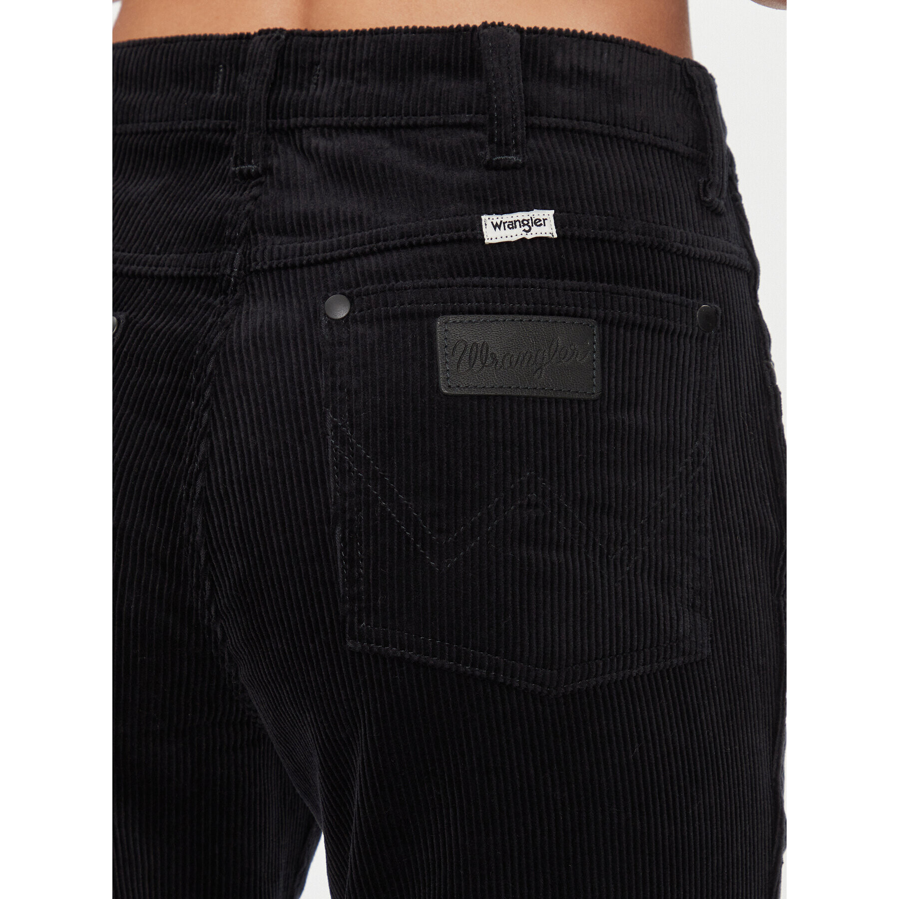 Wrangler Текстилни панталони Westward 112144786 Черен Bootcut Fit - Pepit.bg