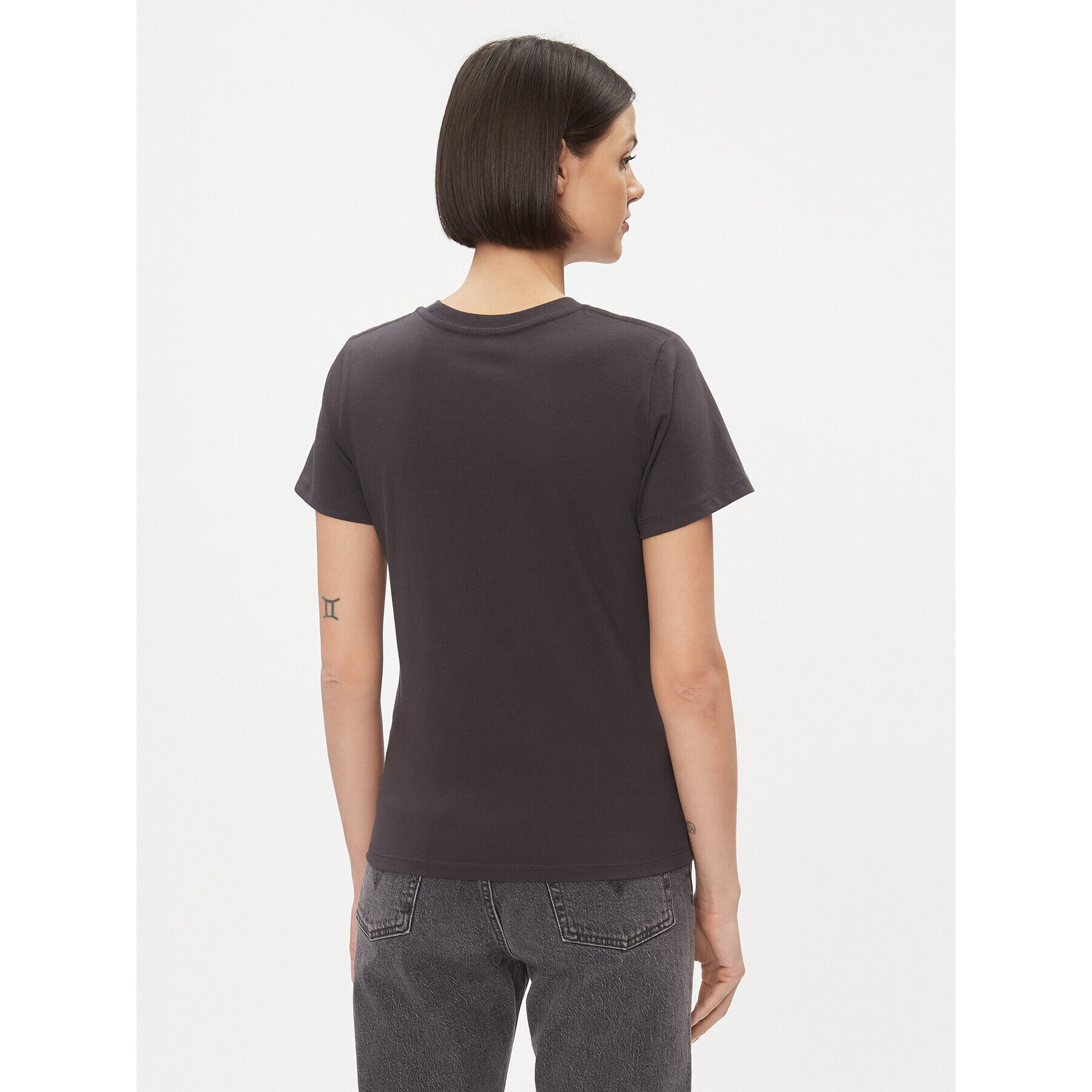 Wrangler Тишърт 112343064 Черен Slim Fit - Pepit.bg