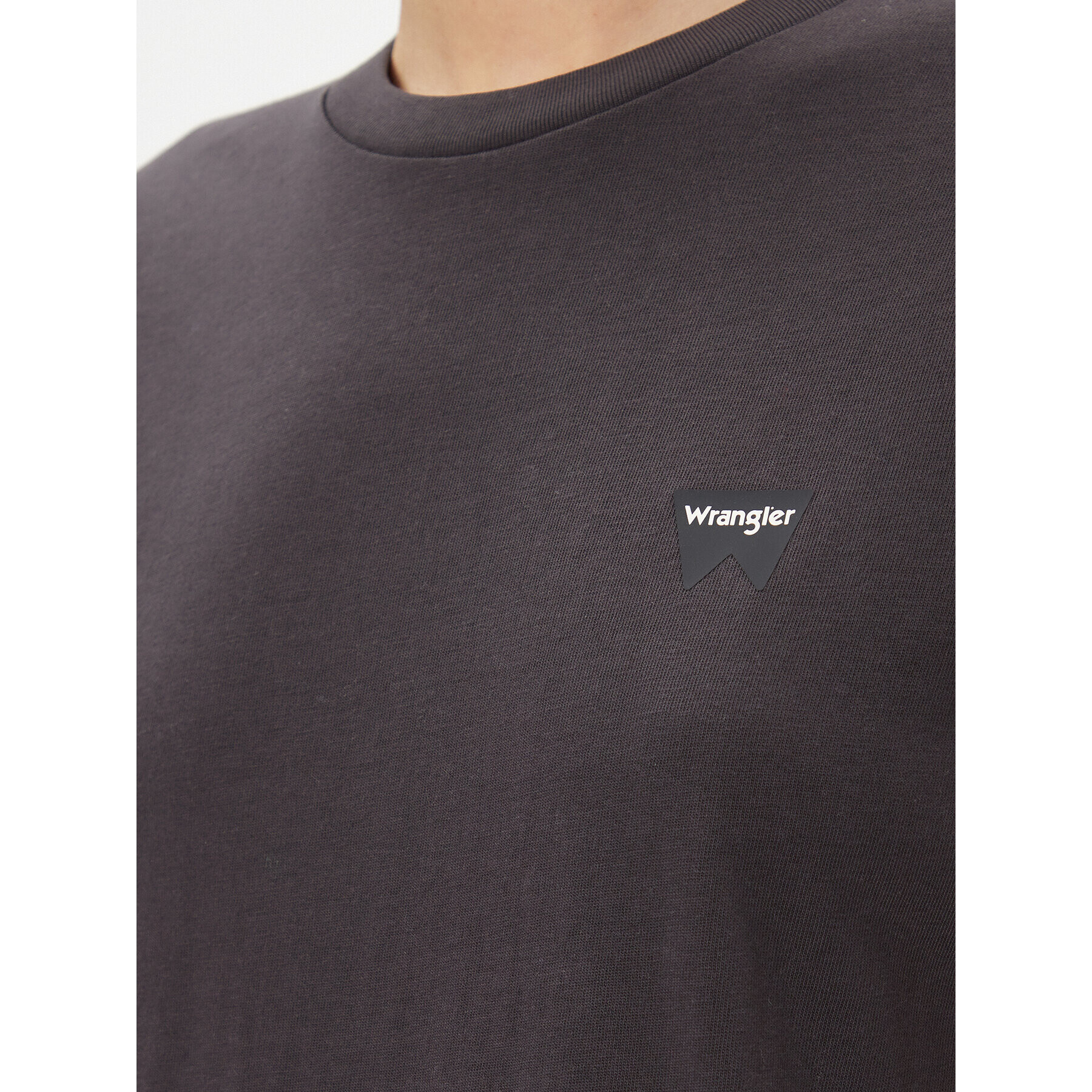 Wrangler Тишърт 112343064 Черен Slim Fit - Pepit.bg