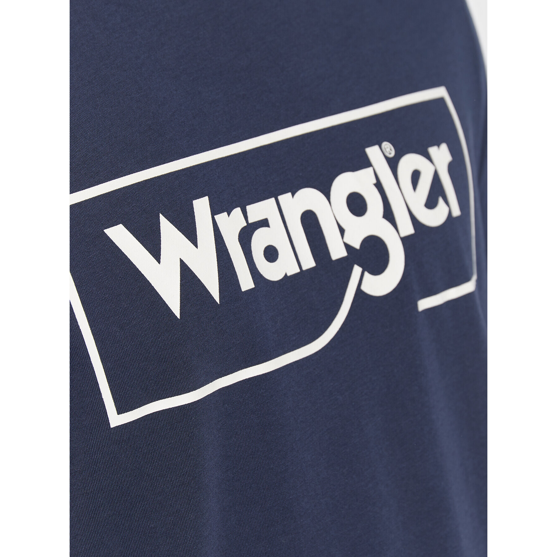 Wrangler Тишърт Frame Logo W70JD3114 112320768 Тъмносин Regular Fit - Pepit.bg