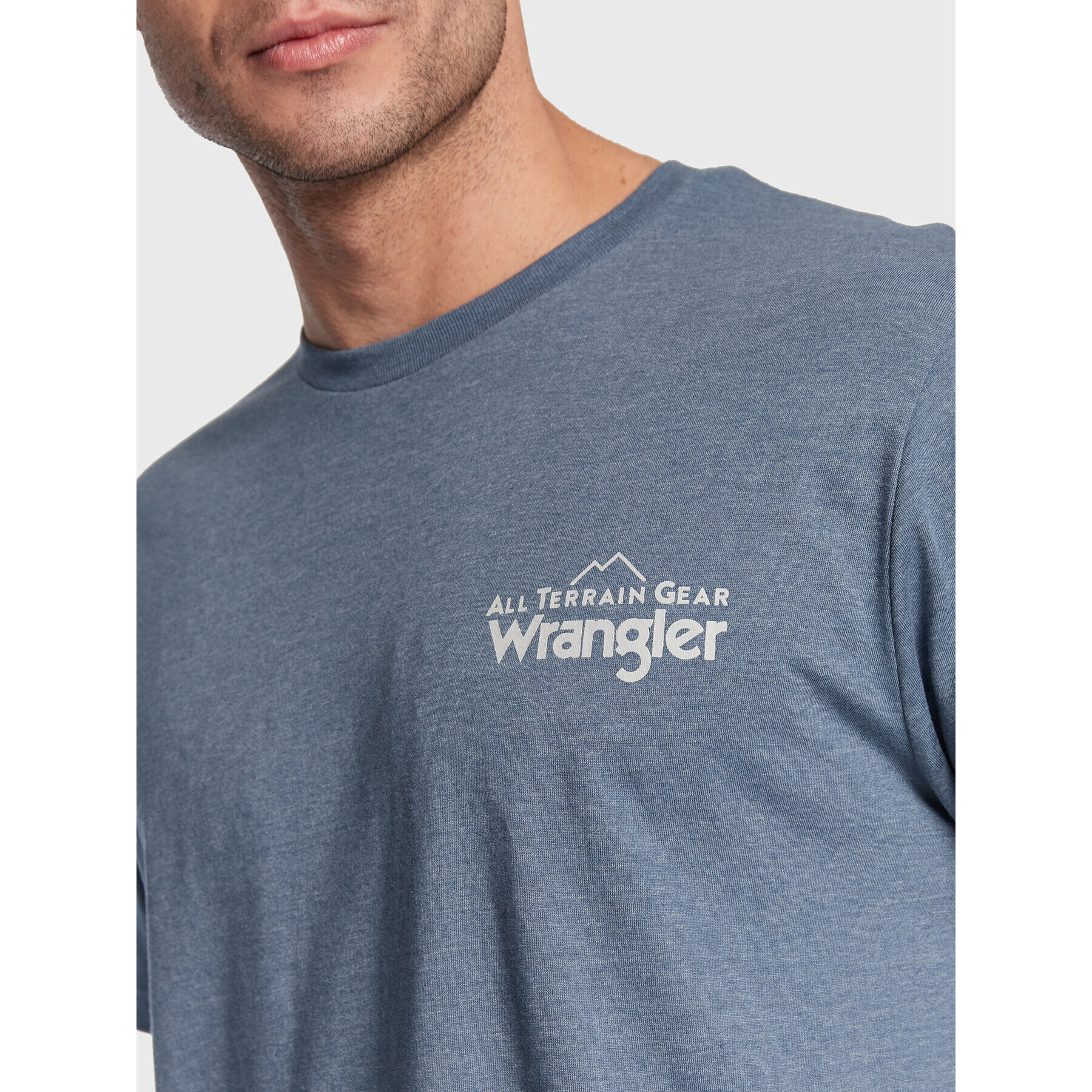 Wrangler Тишърт WC5EGEB22 Син Regular Fit - Pepit.bg