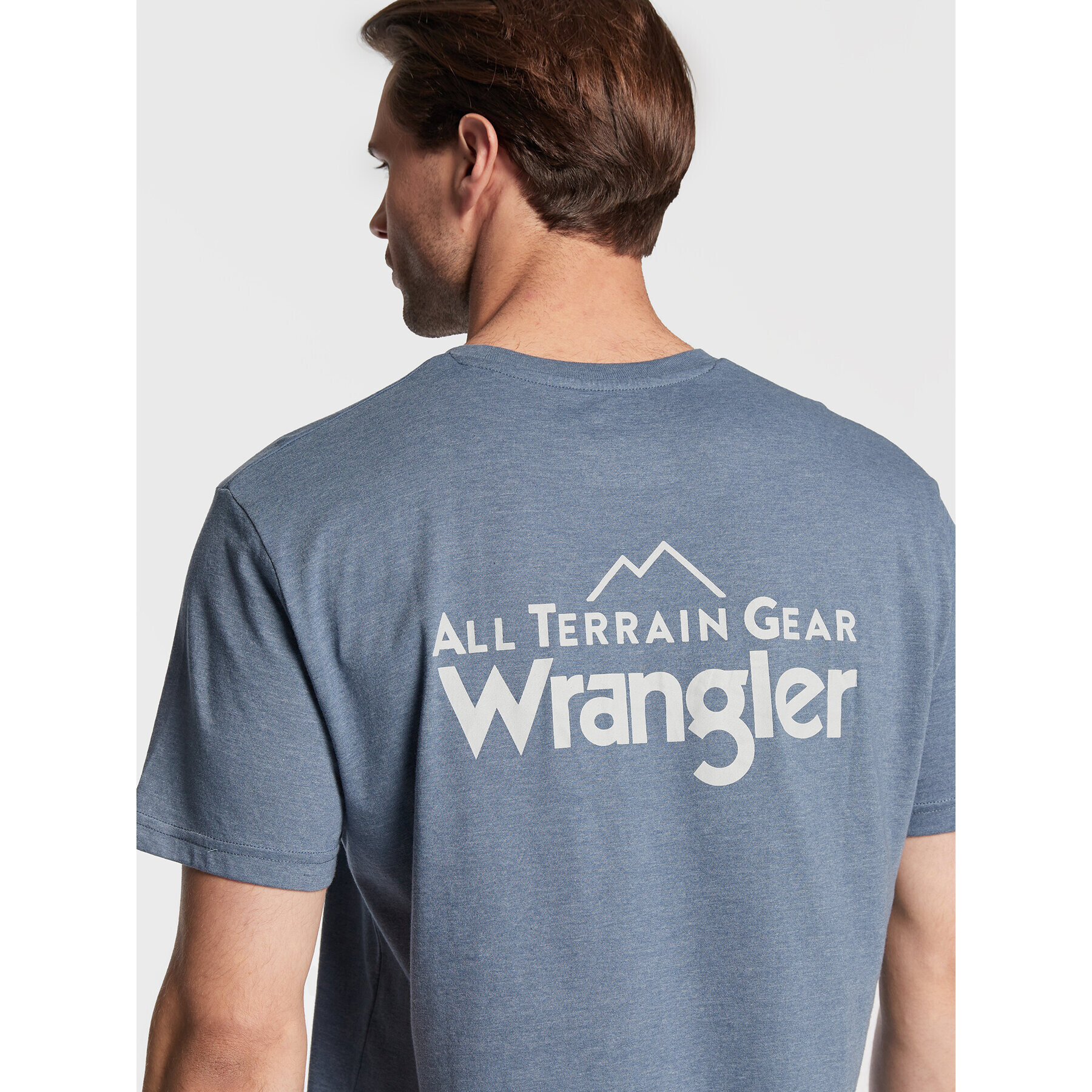 Wrangler Тишърт WC5EGEB22 Син Regular Fit - Pepit.bg