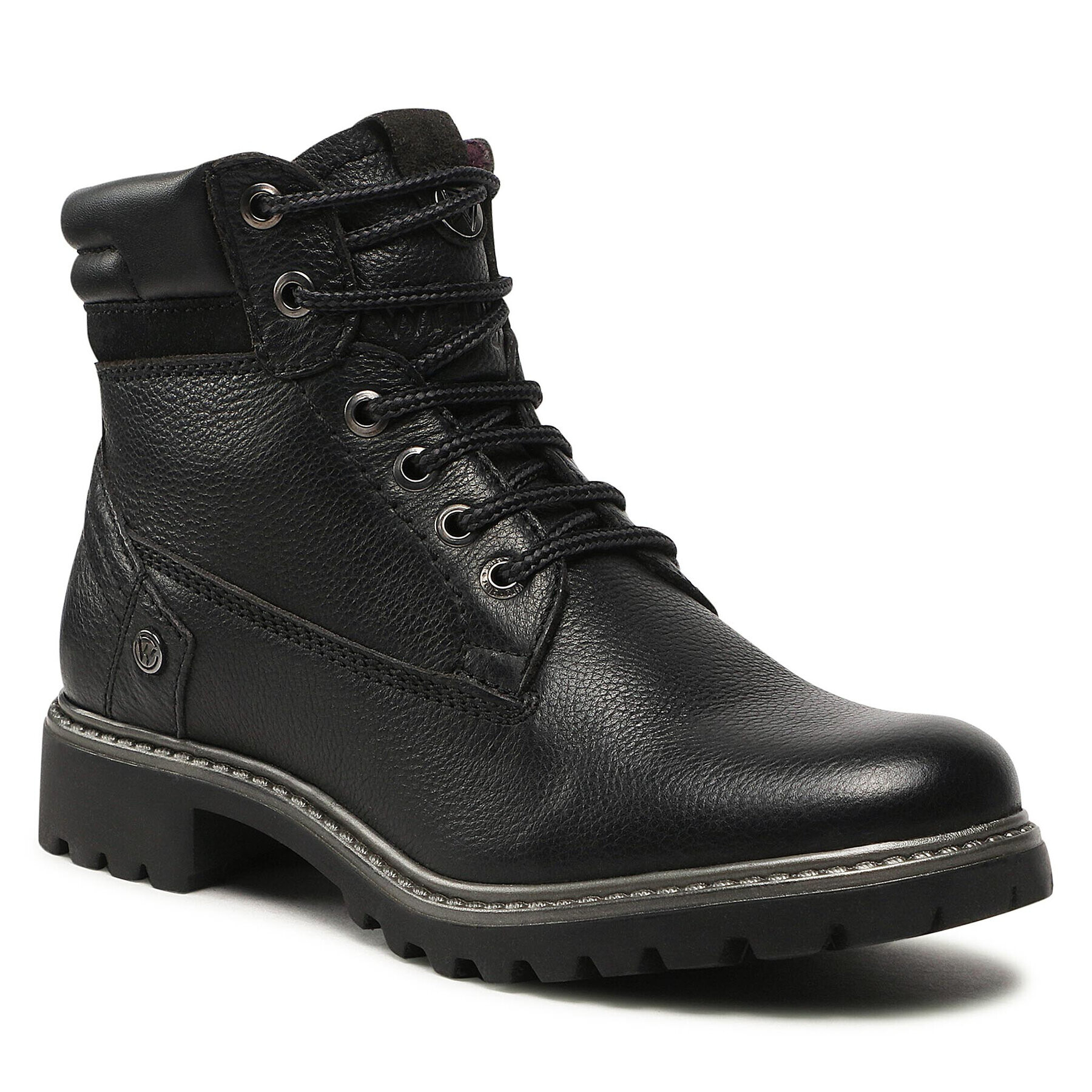Wrangler Туристически oбувки Creek Leather WL22541A Черен - Pepit.bg
