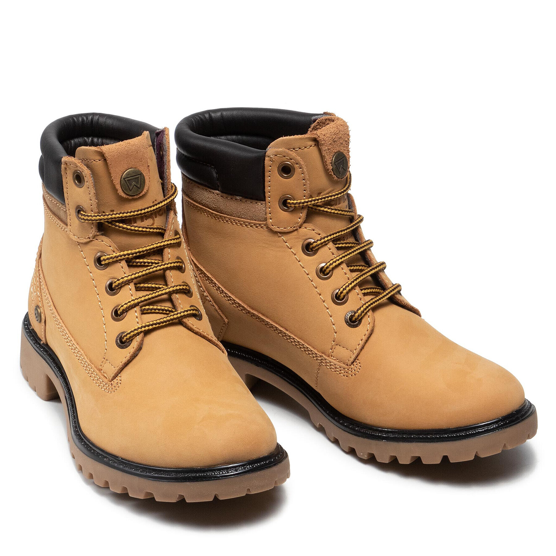 Wrangler Туристически oбувки Creek WL12500A Жълт - Pepit.bg