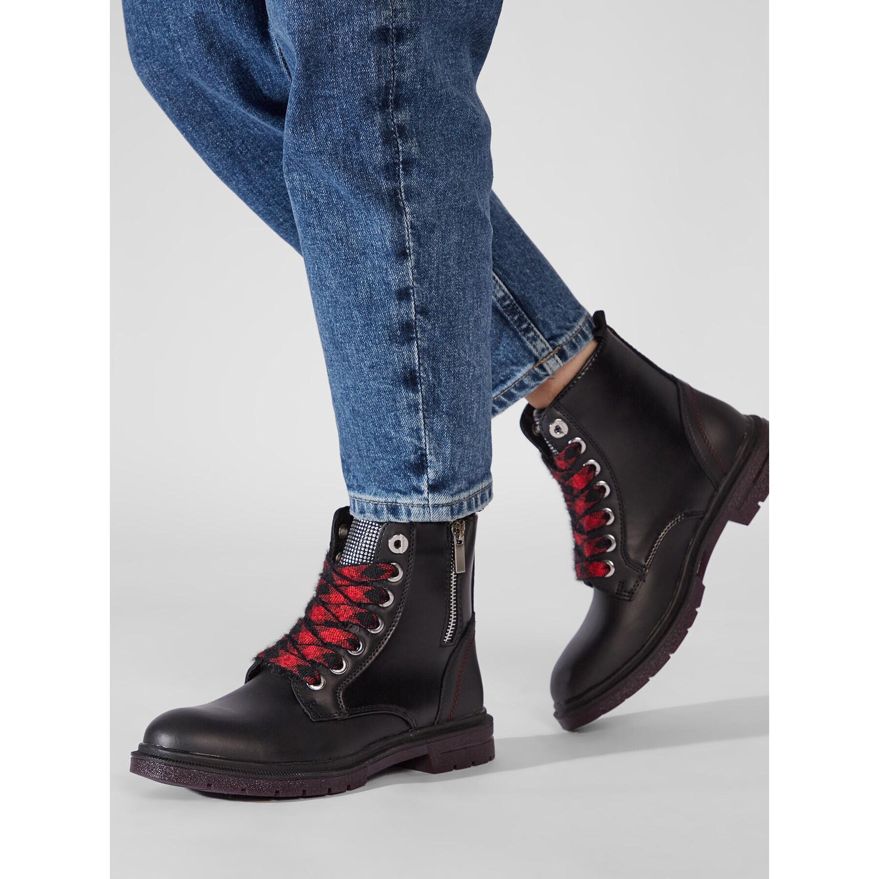 Wrangler Туристически oбувки Spike Zip WL22566A Черен - Pepit.bg