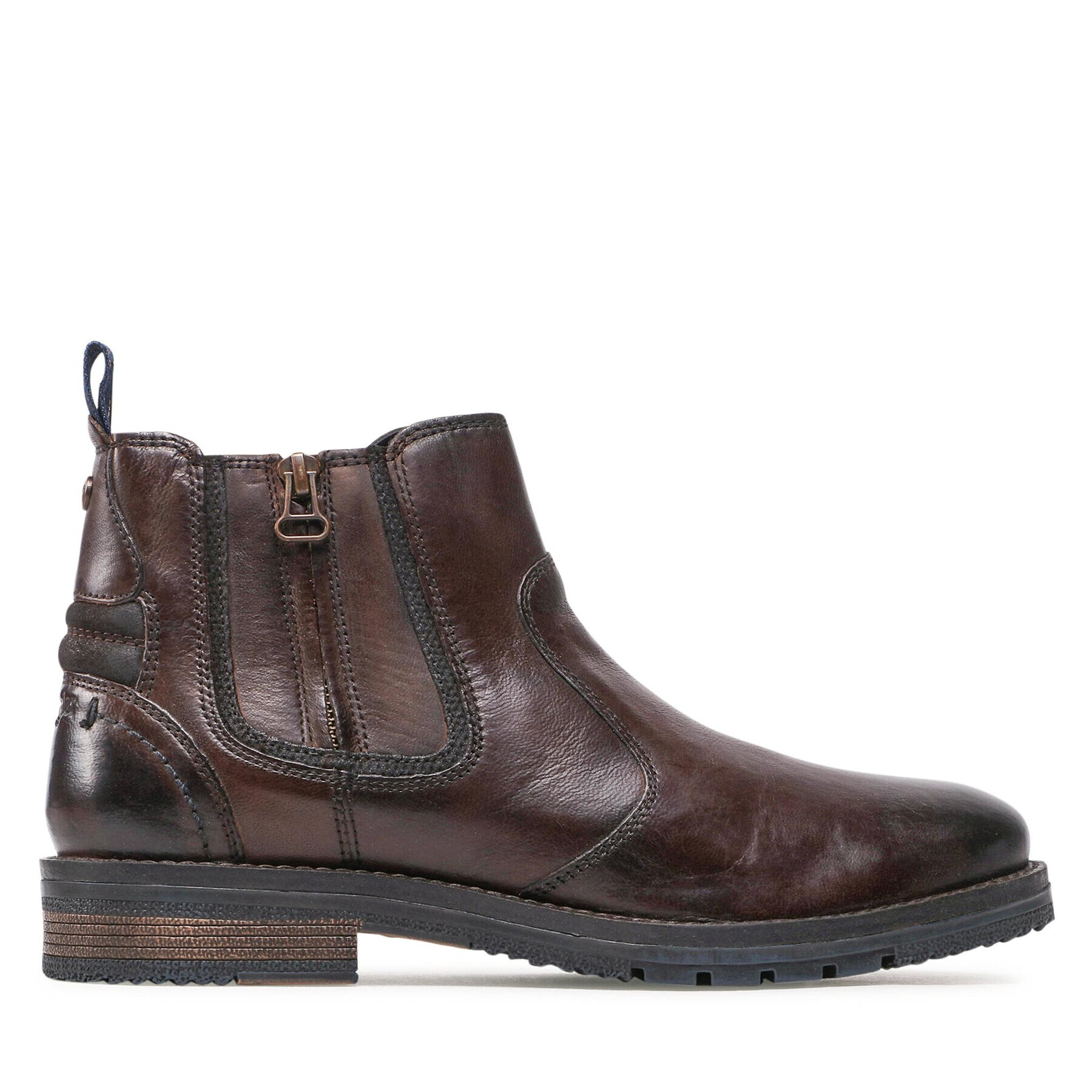 Wrangler Зимни обувки Boogie Zip WM22101A Кафяв - Pepit.bg