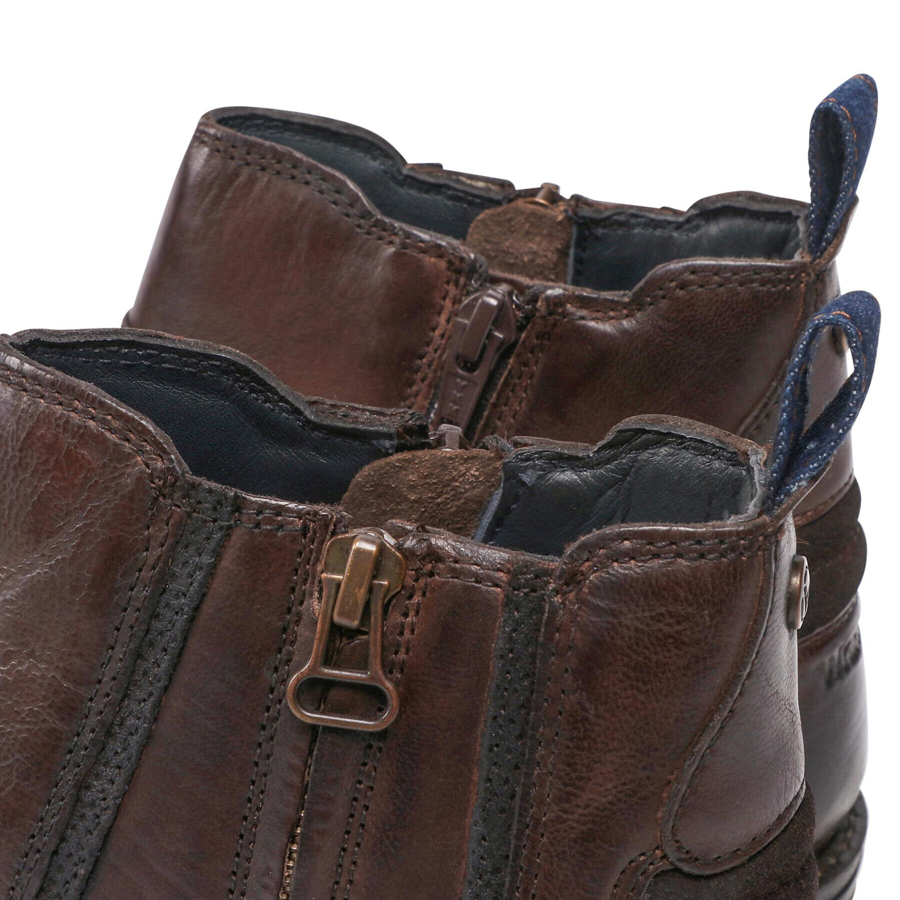 Wrangler Зимни обувки Boogie Zip WM22101A Кафяв - Pepit.bg