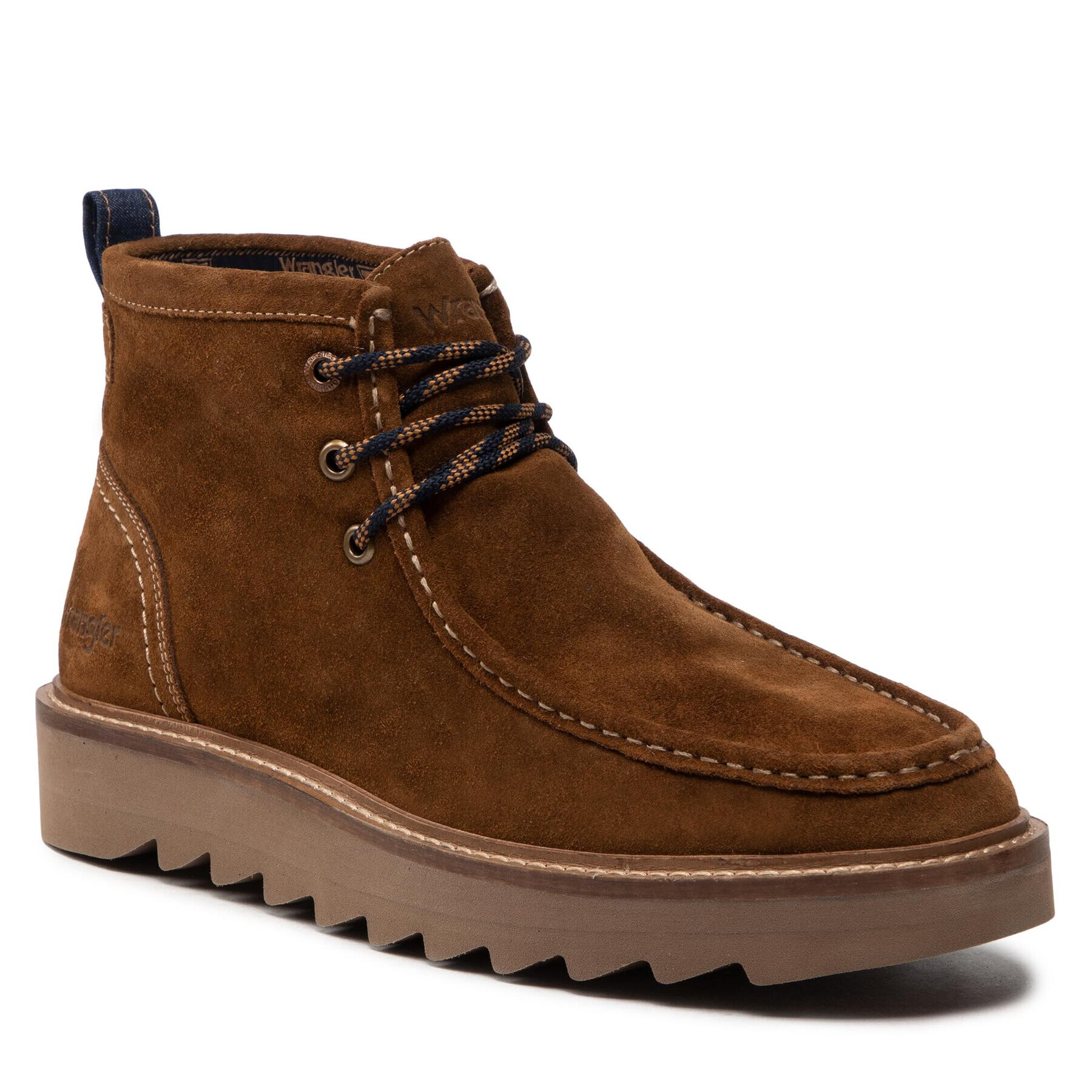 Wrangler Зимни обувки Tank Wallabee Кафяв - Pepit.bg