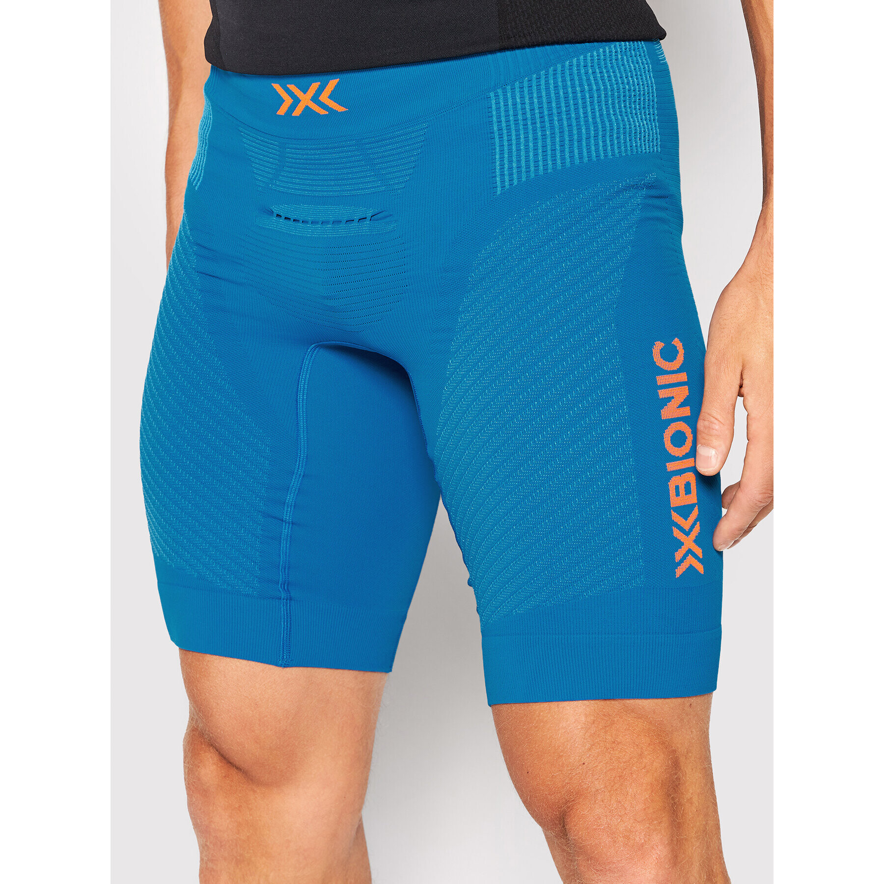 X-Bionic Спортни шорти Invent 4.0 RTR500S19M Син Slim Fit - Pepit.bg