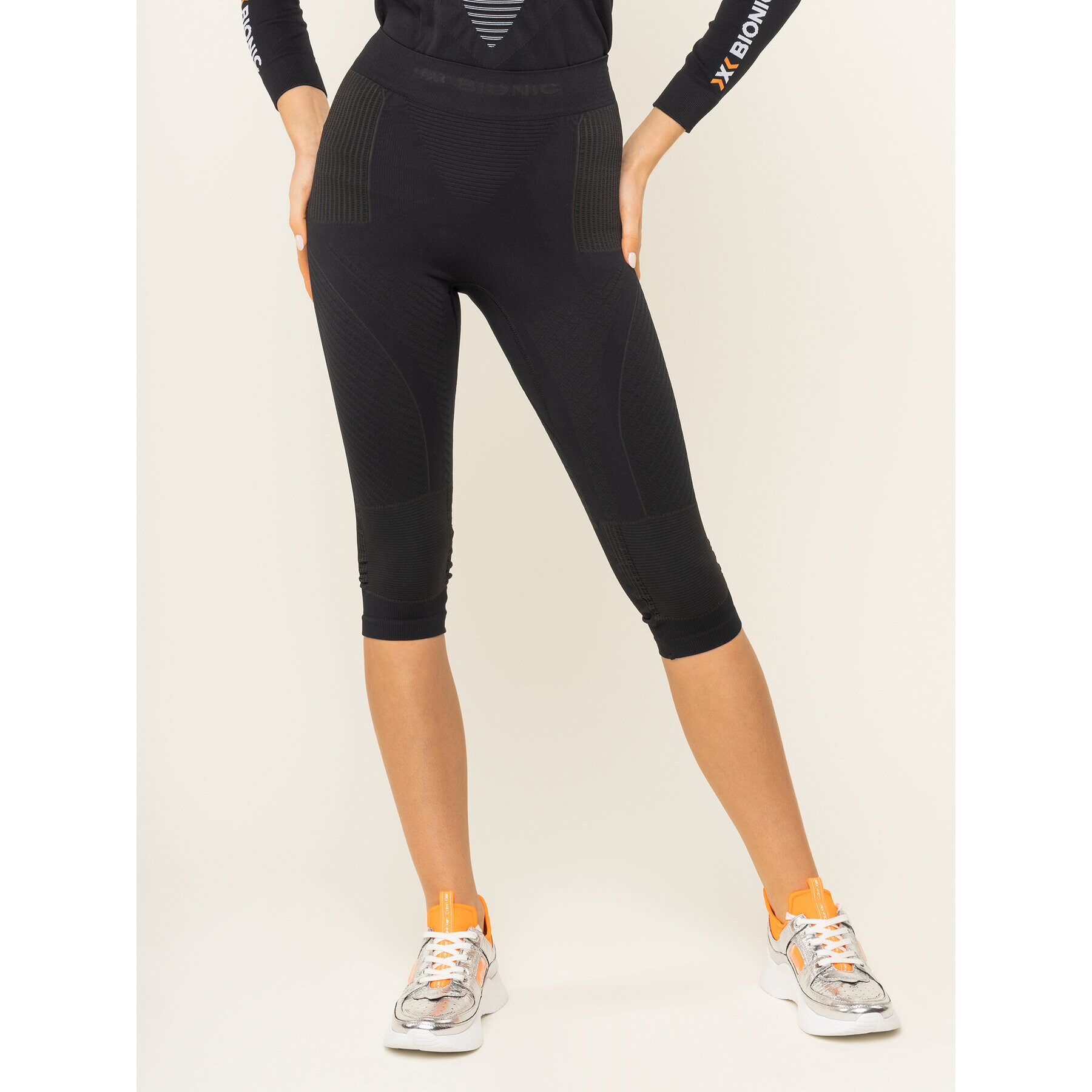 X-Bionic Термооблекло долна част Energizer 4.0 EAWP07W19W Черен Slim Fit - Pepit.bg