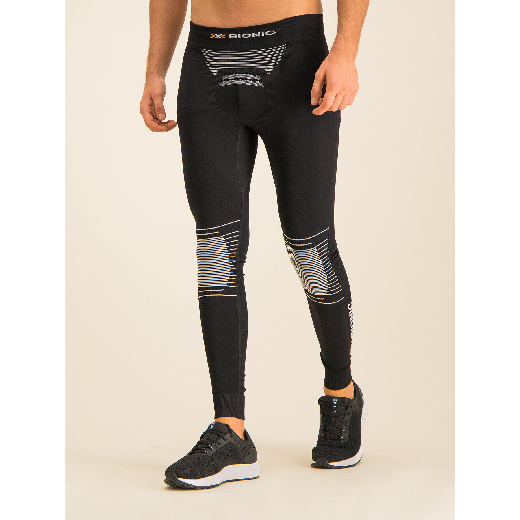 X-Bionic Термооблекло долна част Energizer 4.0 NGYP05W19M Черен Slim Fit - Pepit.bg