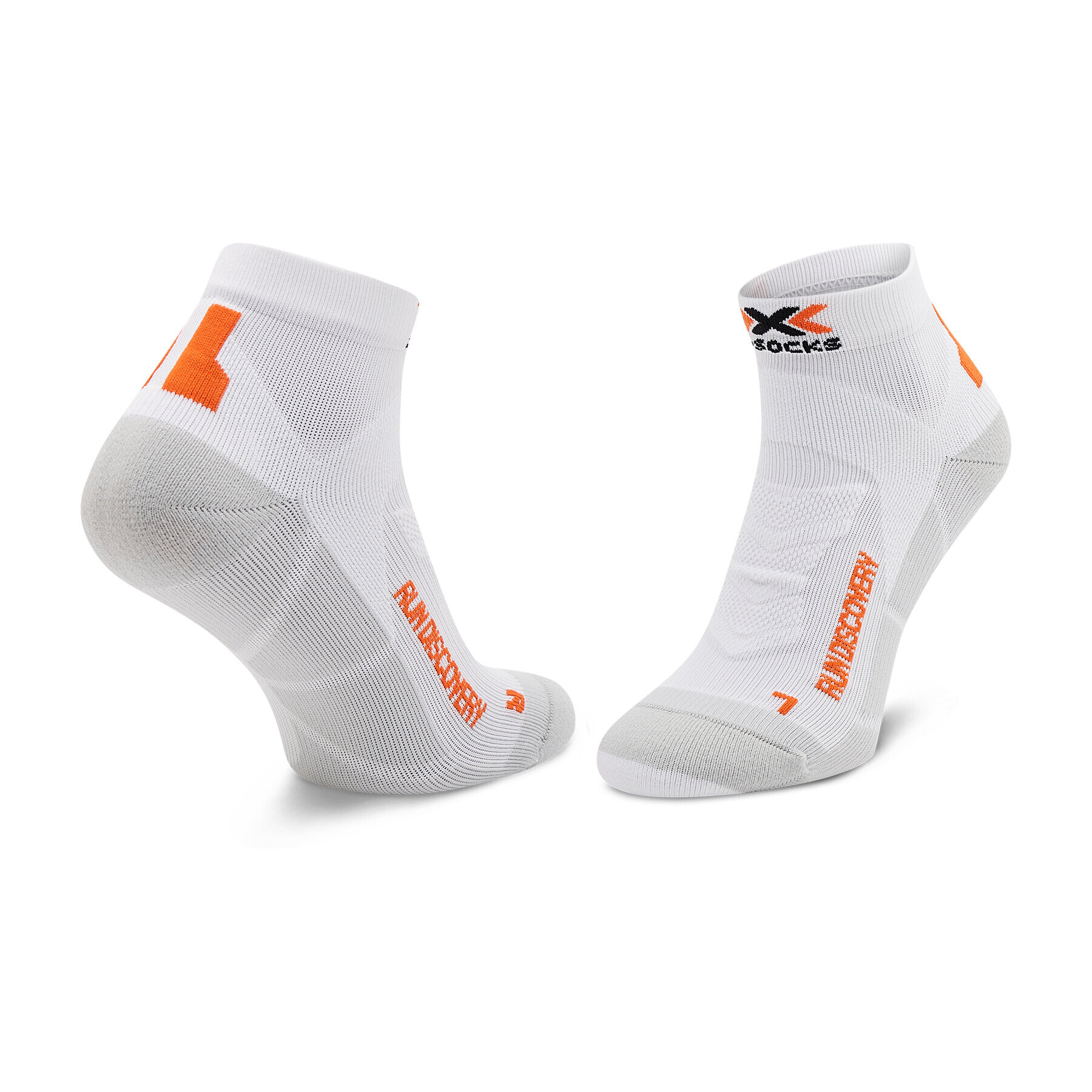 X-Socks Чорапи дълги мъжки Run Discovery XSRS18S19U Бял - Pepit.bg