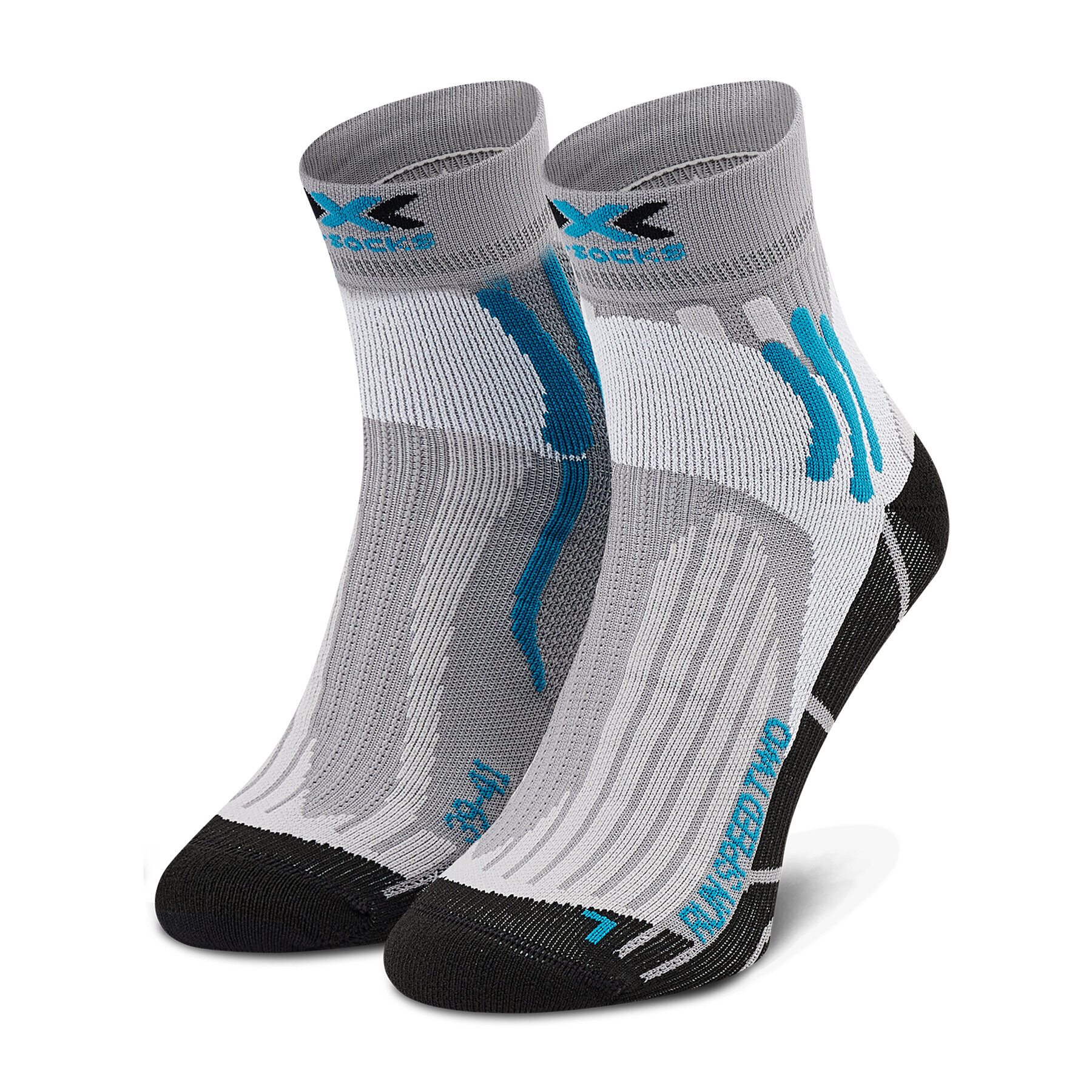 X-Socks Чорапи дълги мъжки Run Speed Two XSRS16S19U Сив - Pepit.bg