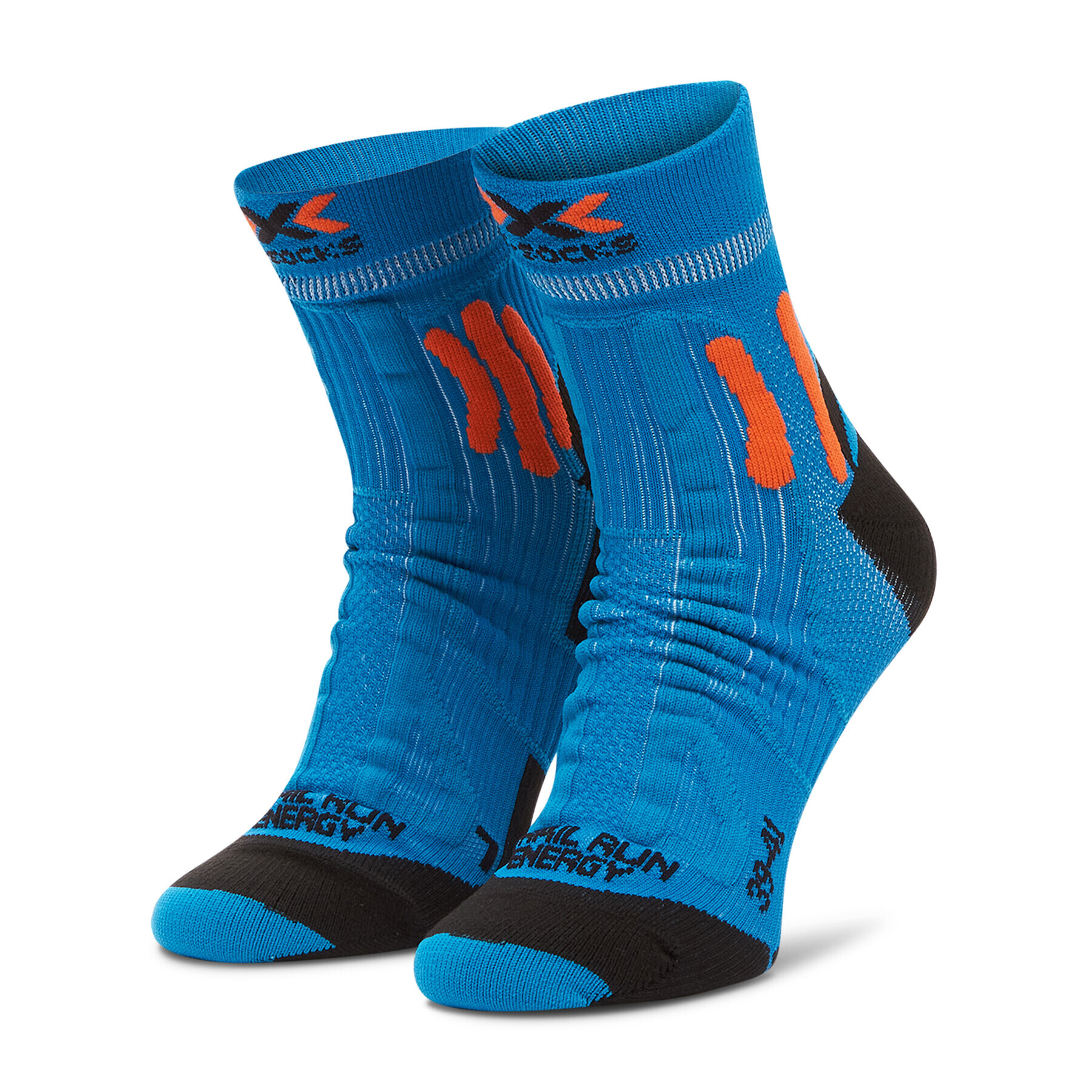 X-Socks Чорапи дълги мъжки Trail Run Energy XSRS13S19U Син - Pepit.bg