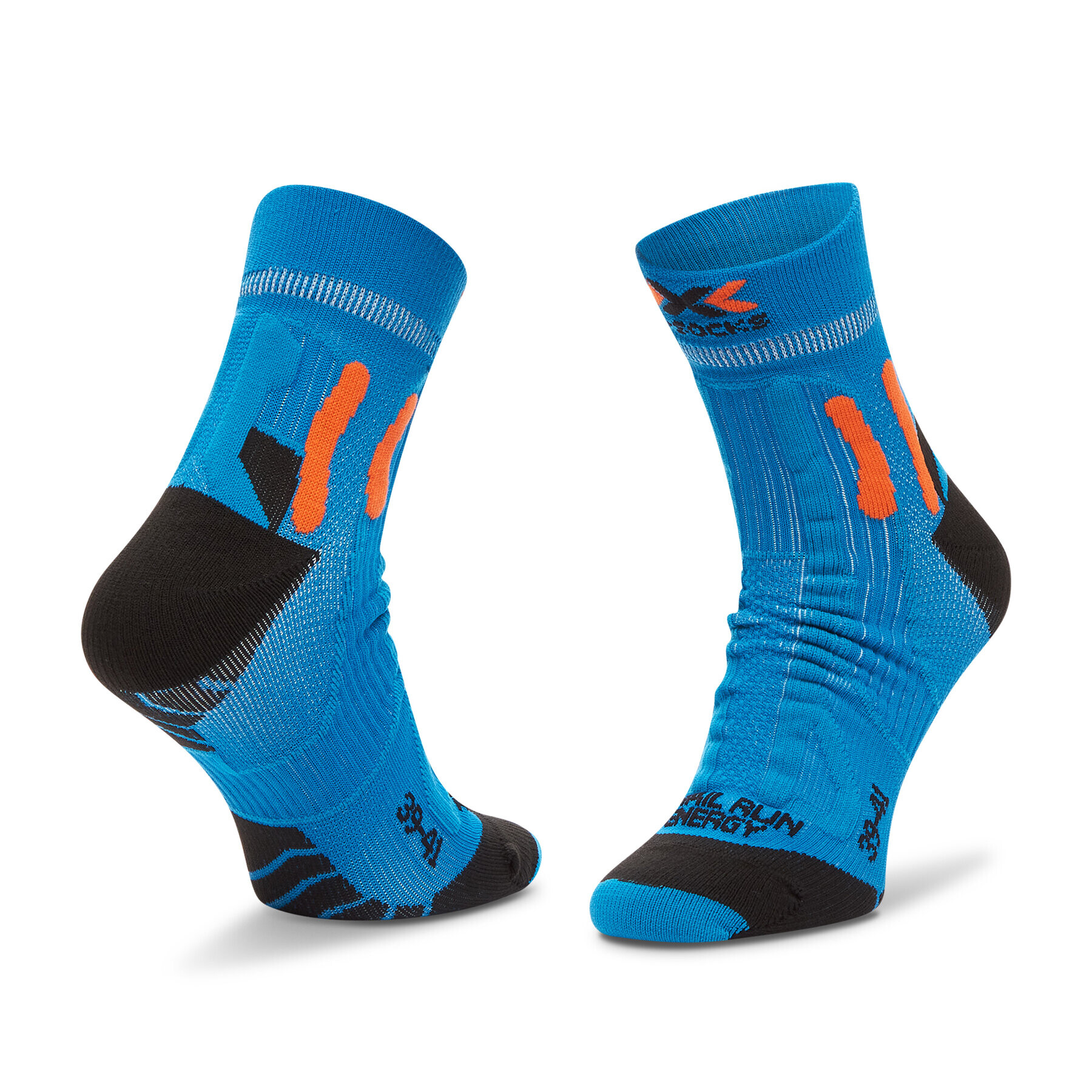 X-Socks Чорапи дълги мъжки Trail Run Energy XSRS13S19U Син - Pepit.bg