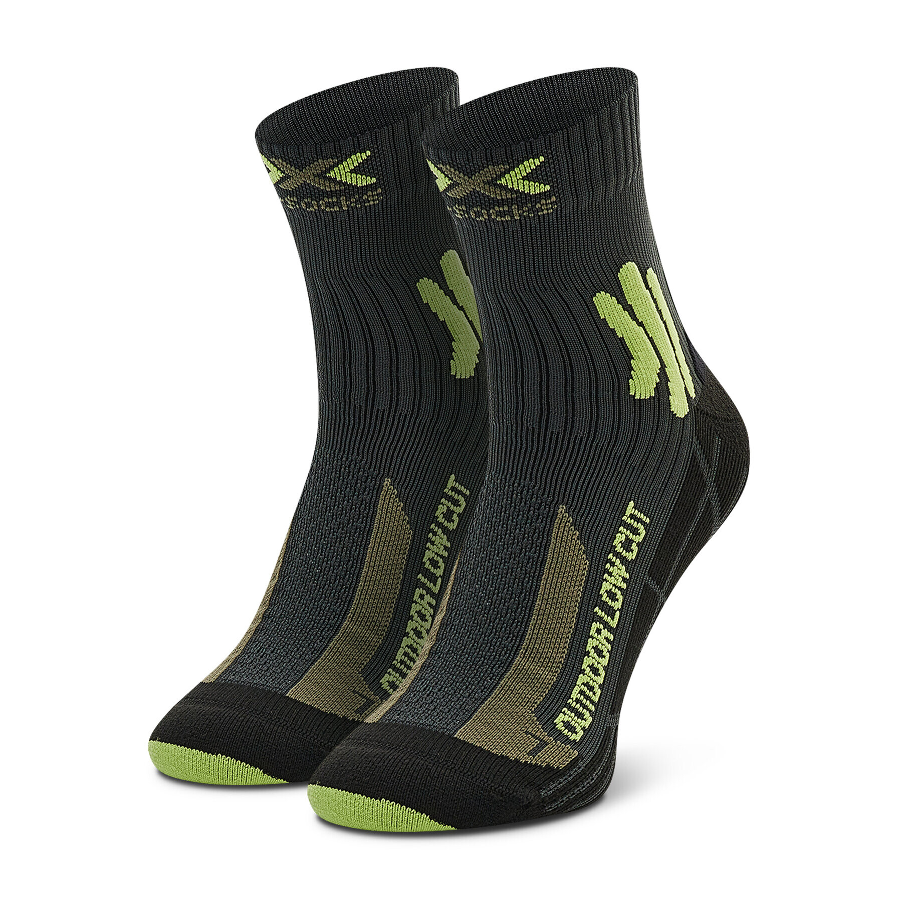 X-Socks Чорапи дълги мъжки Treck Outdoor Low Cut 4.0 TS16S19U Черен - Pepit.bg