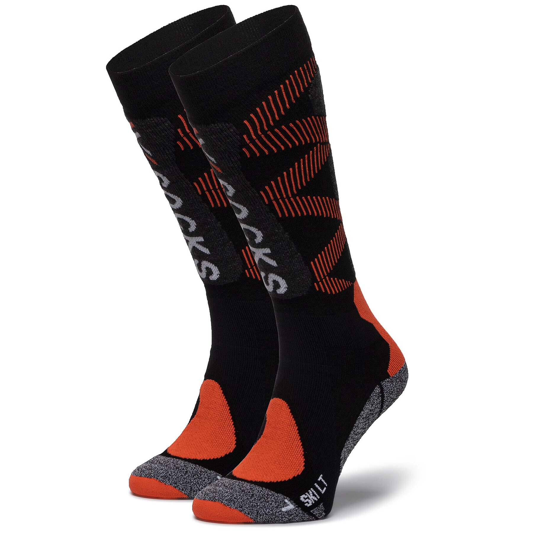 X-Socks Дълги чорапи unisex Ski Light 4.0 XSSSKLW19U Сив - Pepit.bg