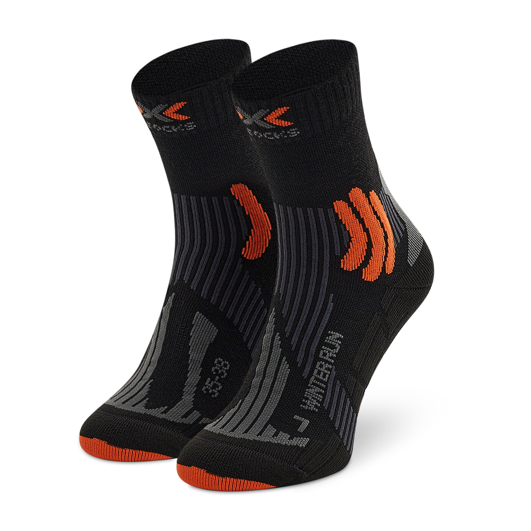 X-Socks Дълги чорапи unisex Winter Run XSRS08W20U Черен - Pepit.bg