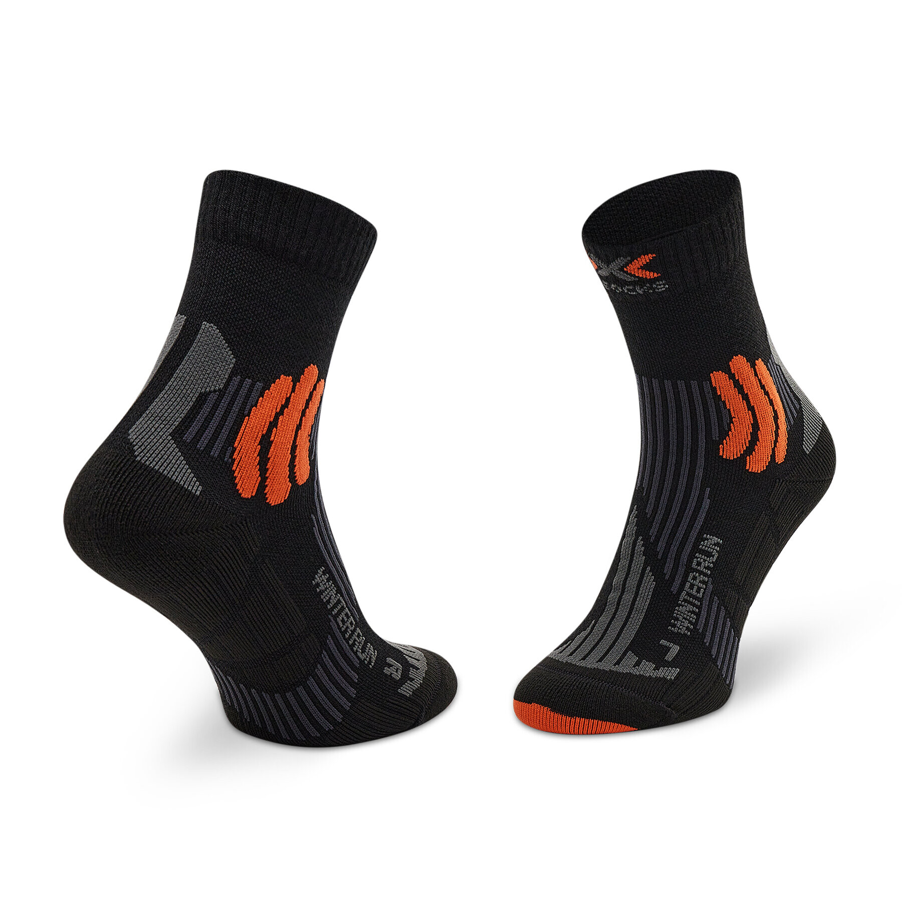 X-Socks Дълги чорапи unisex Winter Run XSRS08W20U Черен - Pepit.bg