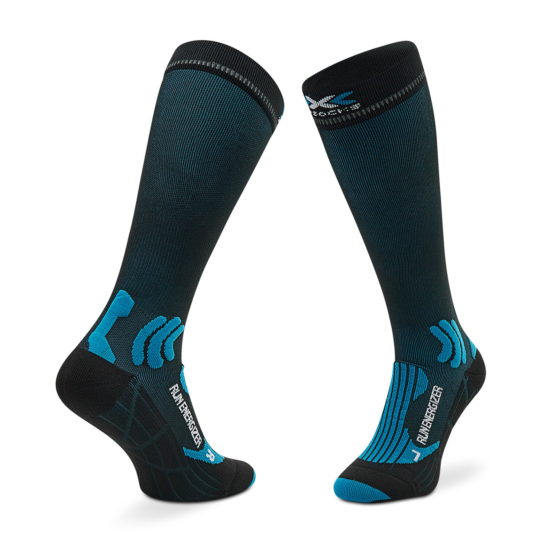 X-Socks Скиорски чорапи Run Energizer XSRS09S19U Черен - Pepit.bg