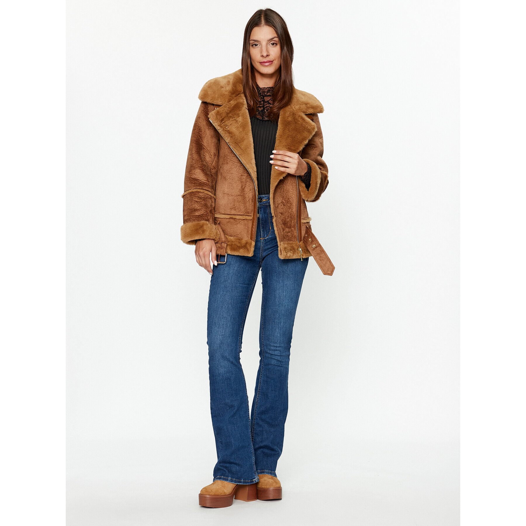 YAS Блуза 26031749 Черен Regular Fit - Pepit.bg