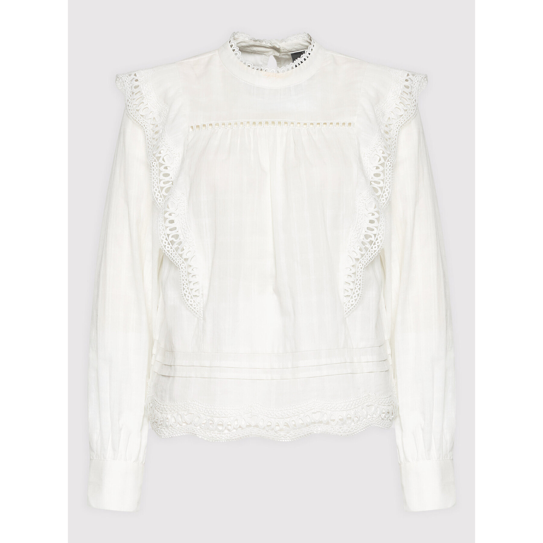 YAS Блуза Bambini 26026417 Бял Regular Fit - Pepit.bg