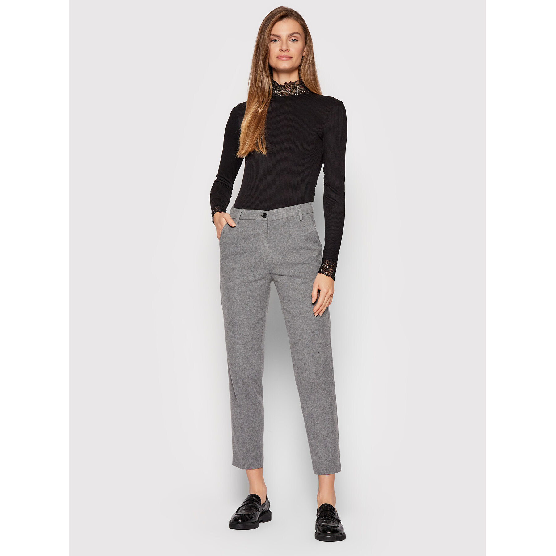 YAS Блуза Elle 26024677 Черен Regular Fit - Pepit.bg