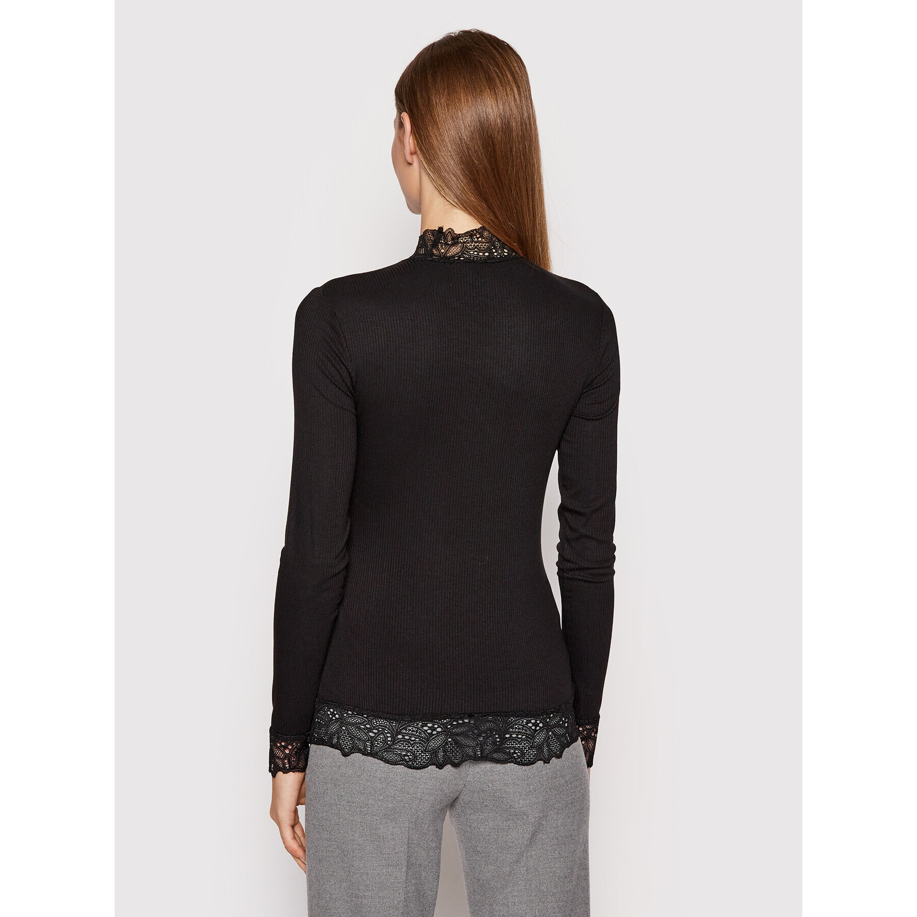 YAS Блуза Elle 26024677 Черен Regular Fit - Pepit.bg