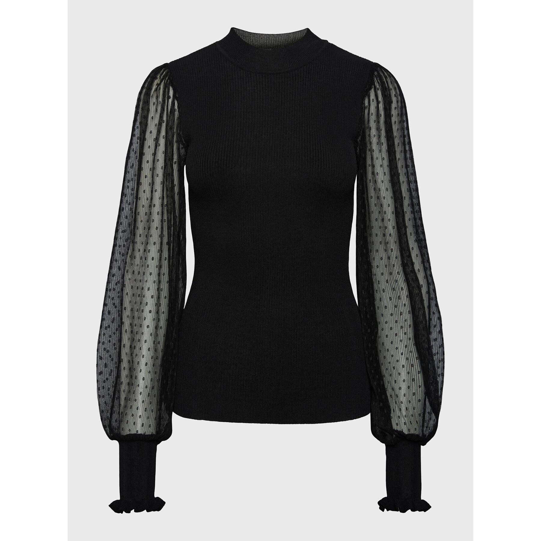 YAS Блуза Melania 26028579 Черен Slim Fit - Pepit.bg