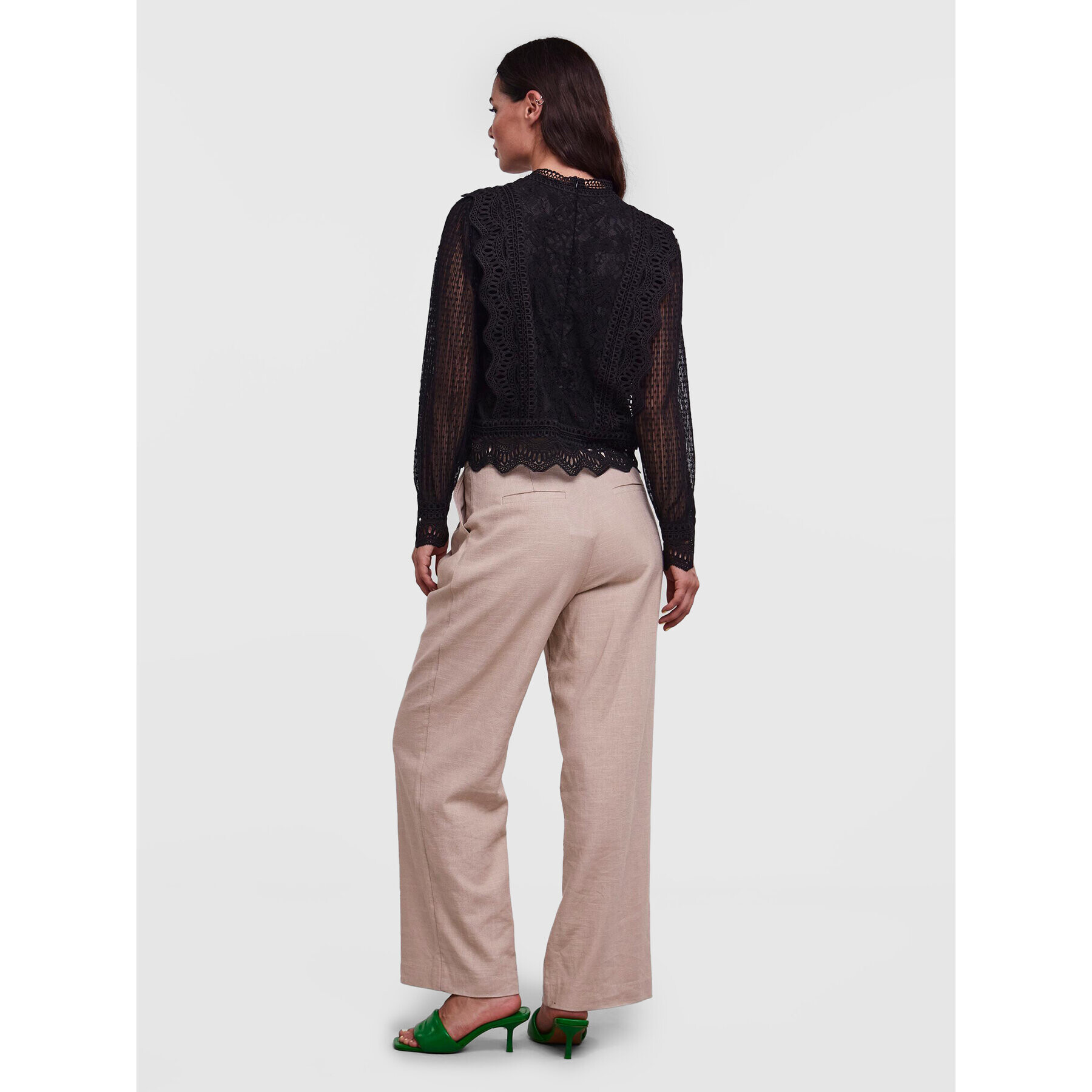 YAS Блуза Sophira 26021990 Черен Regular Fit - Pepit.bg